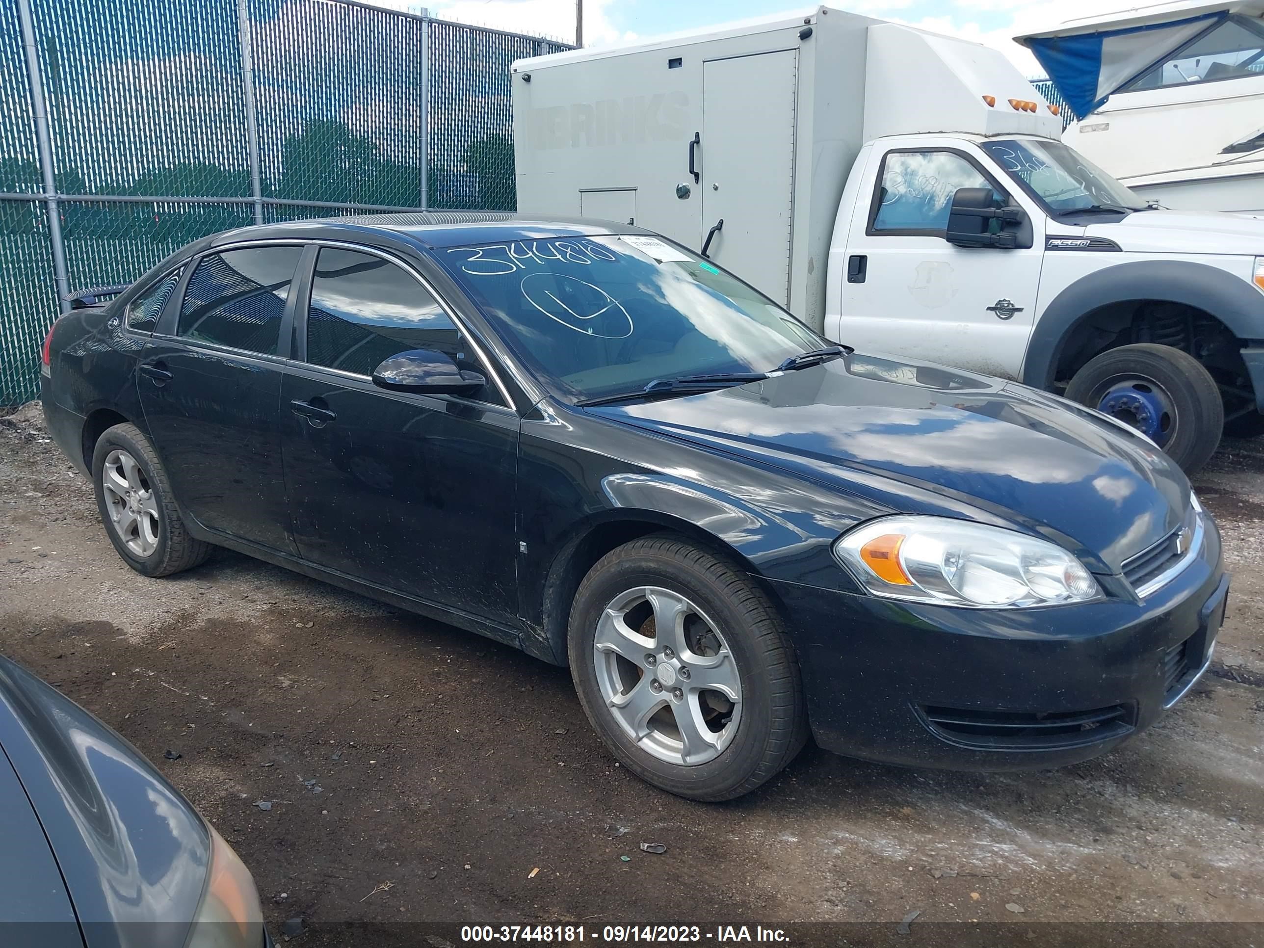 CHEVROLET IMPALA 2008 2g1wb58k589180514