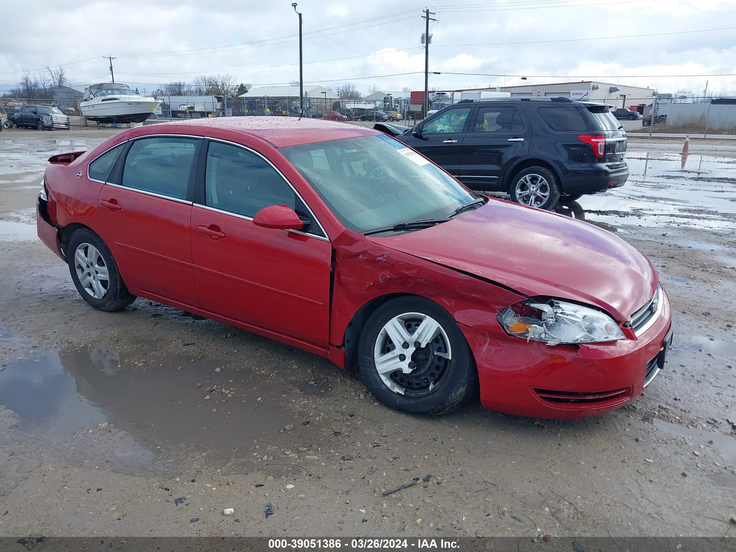 CHEVROLET IMPALA 2008 2g1wb58k589215908