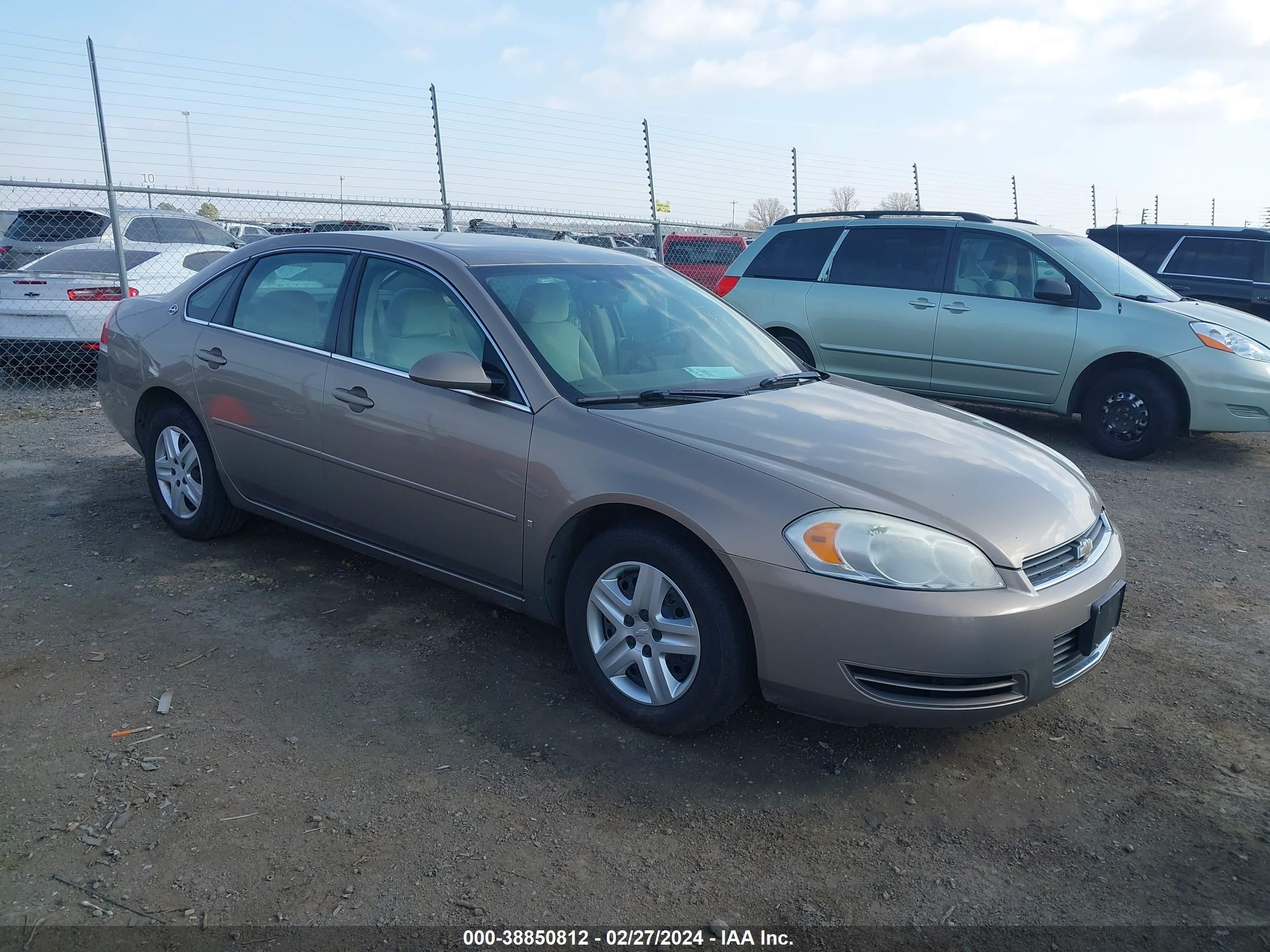 CHEVROLET IMPALA 2006 2g1wb58k669428184