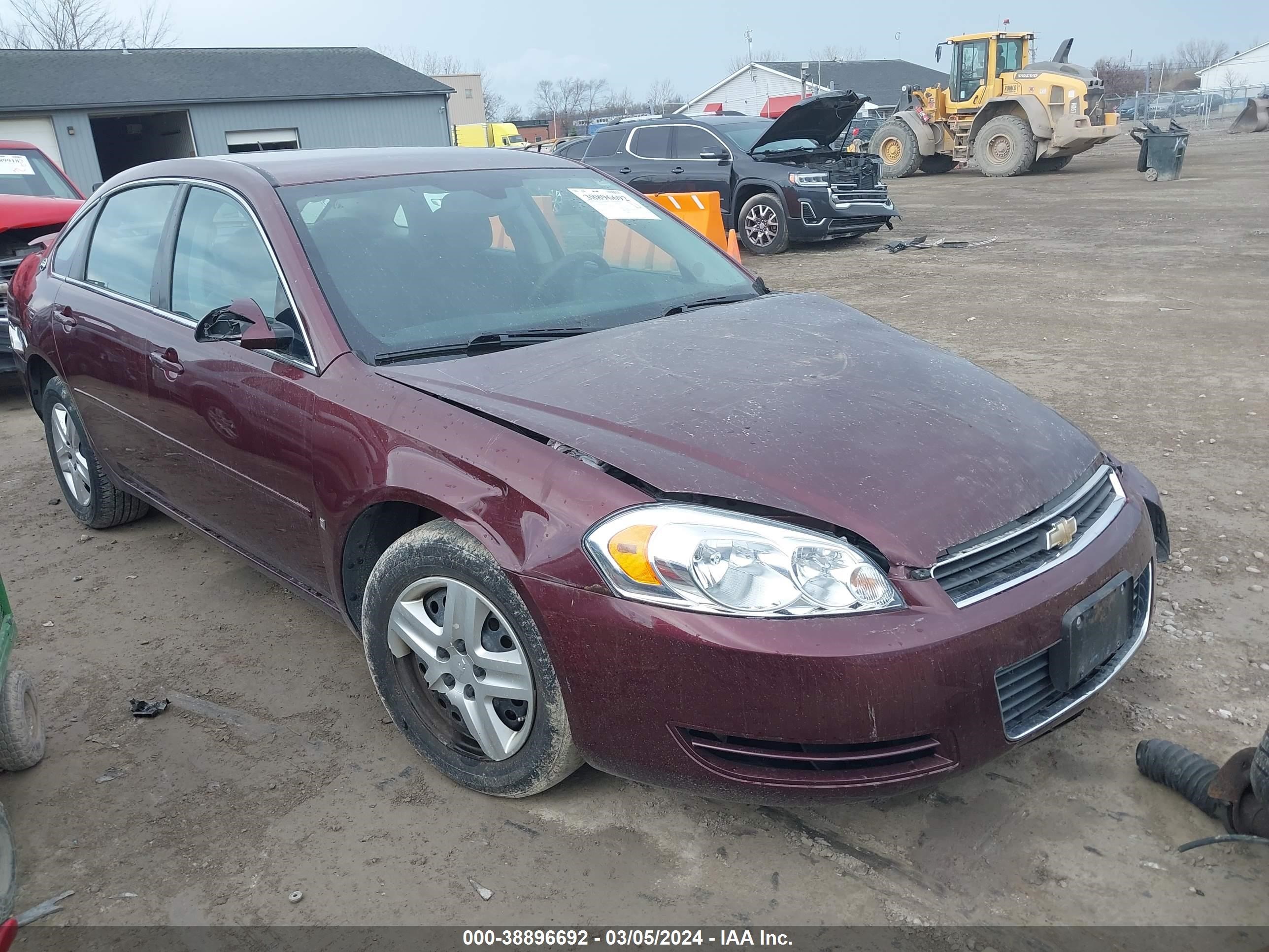 CHEVROLET IMPALA 2007 2g1wb58k679168905