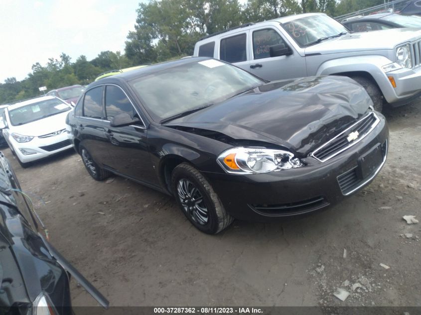 CHEVROLET IMPALA 2008 2g1wb58k689114960