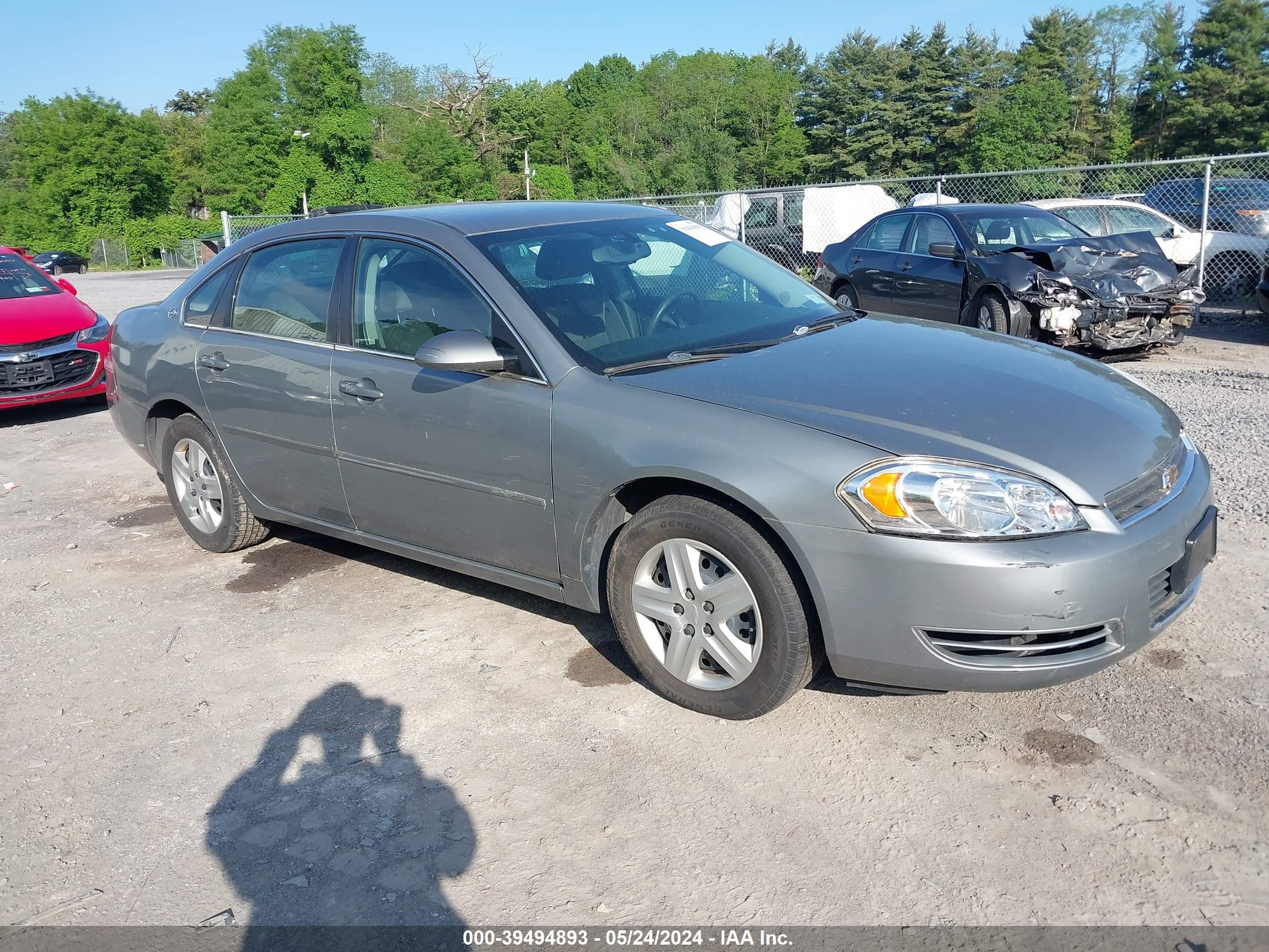 CHEVROLET IMPALA 2007 2g1wb58k779222499