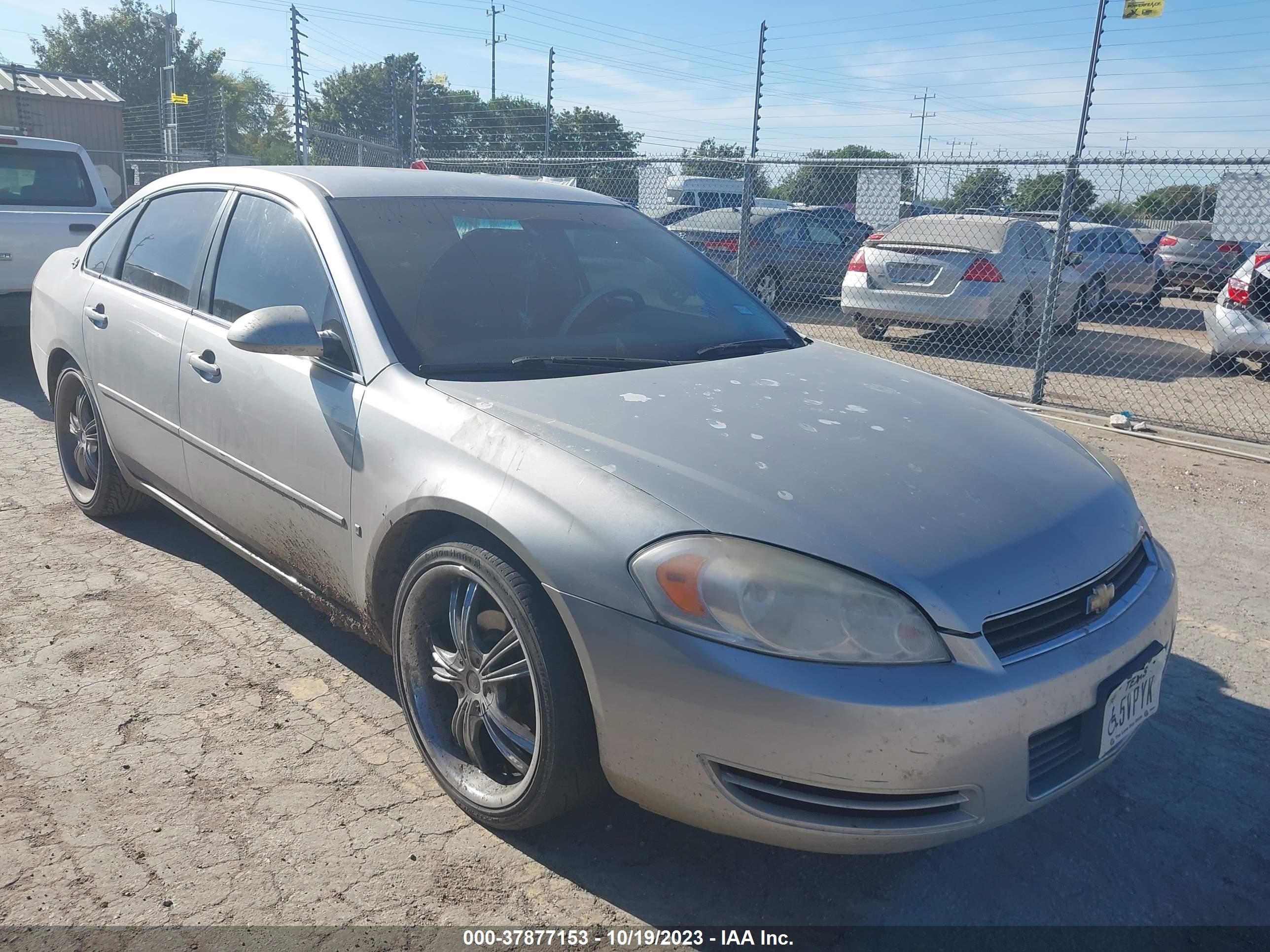 CHEVROLET IMPALA 2008 2g1wb58k789121626