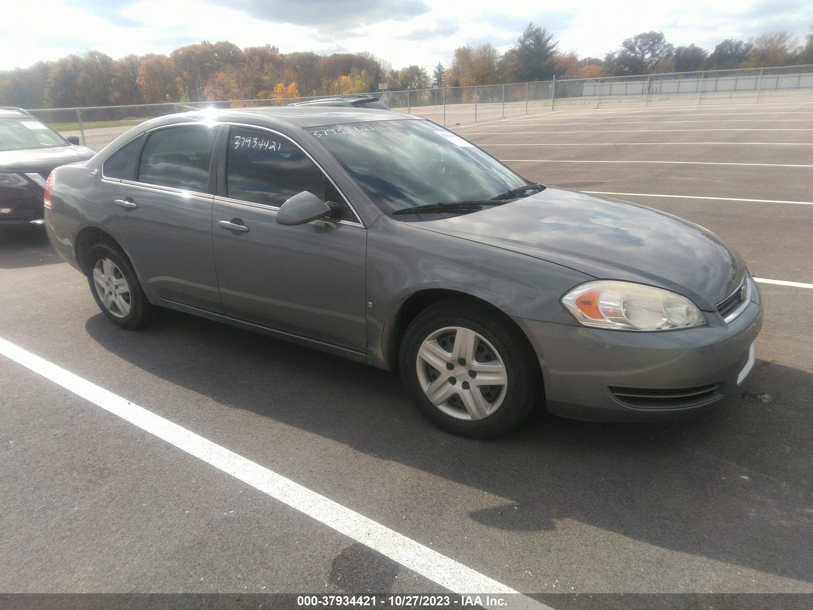 CHEVROLET IMPALA 2008 2g1wb58k789146476