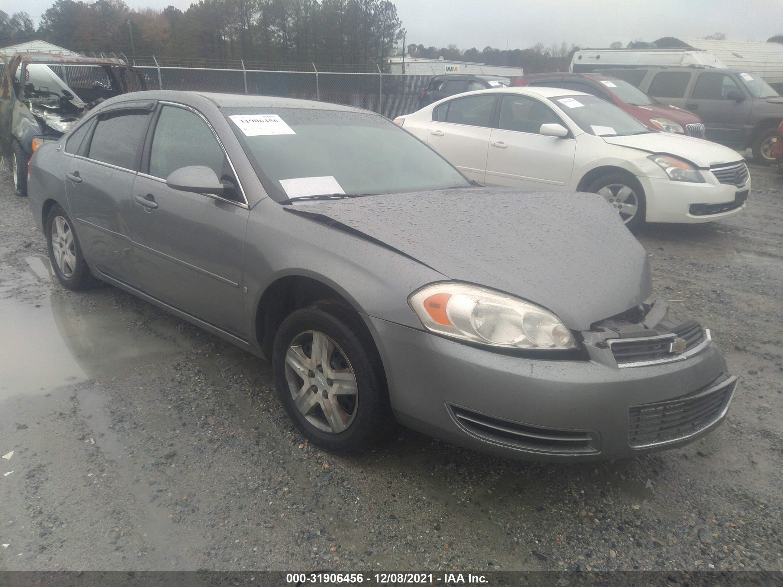 CHEVROLET IMPALA 2006 2g1wb58k869141476