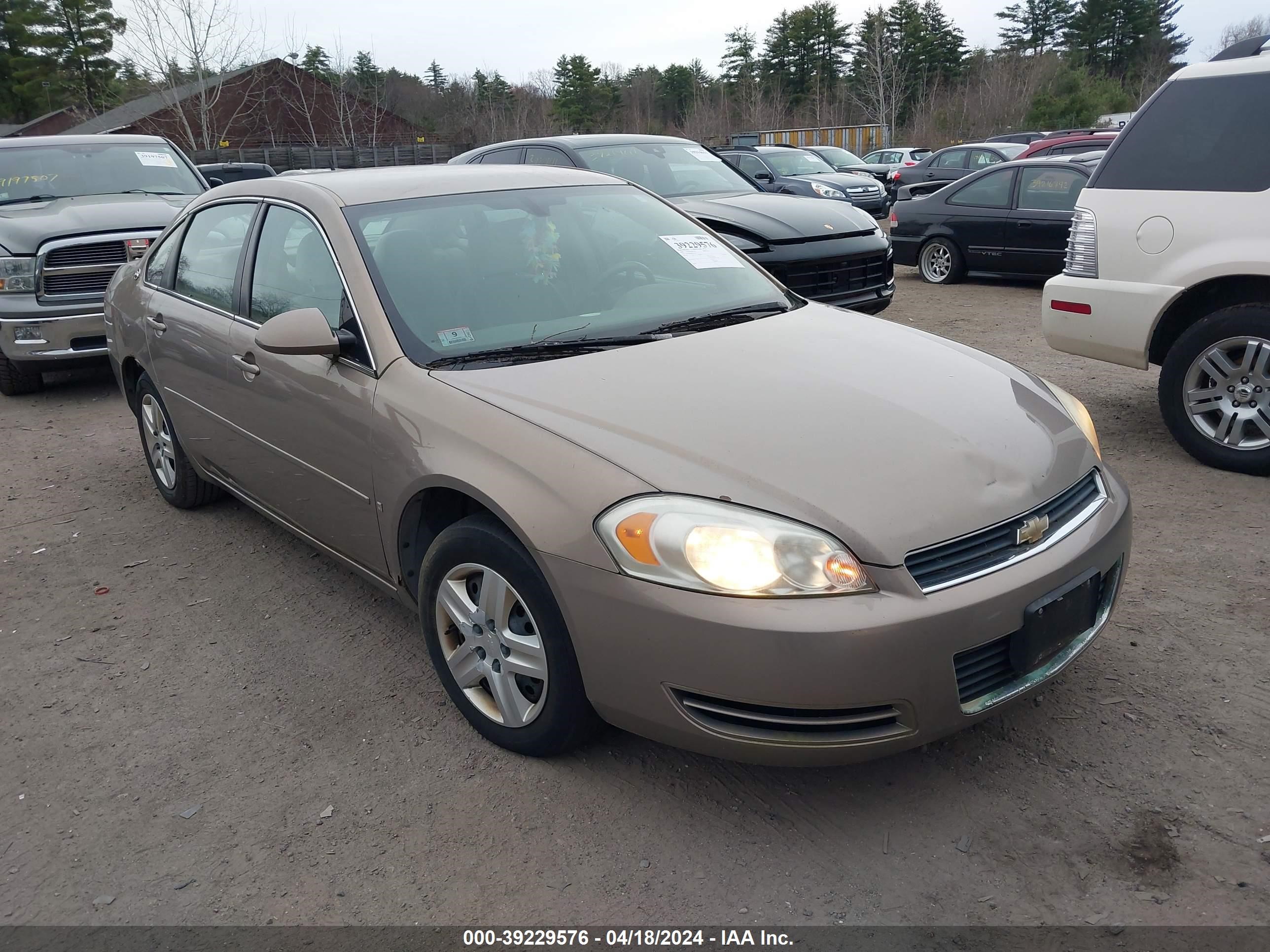 CHEVROLET IMPALA 2006 2g1wb58k869338163