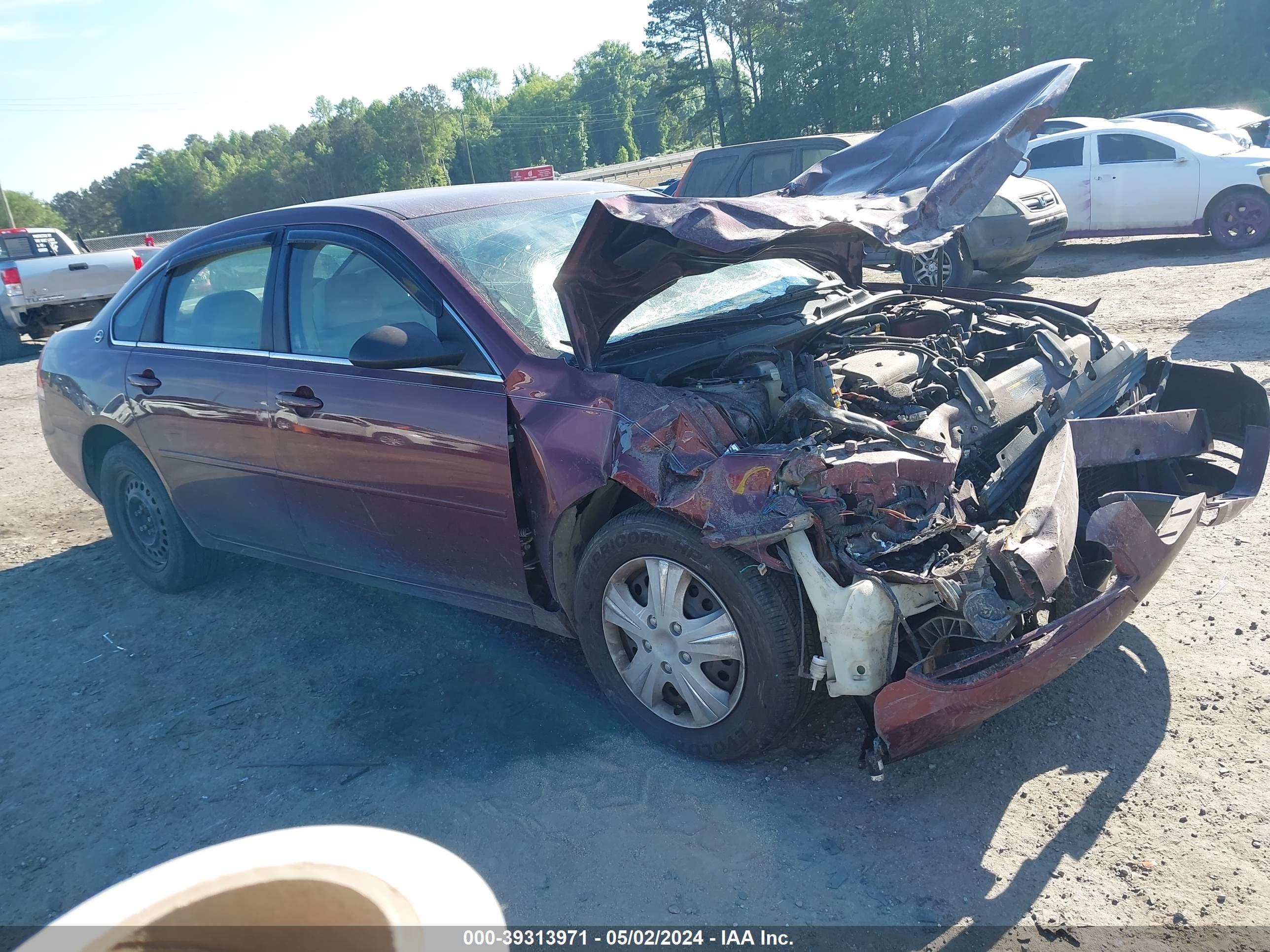 CHEVROLET IMPALA 2007 2g1wb58k879354039