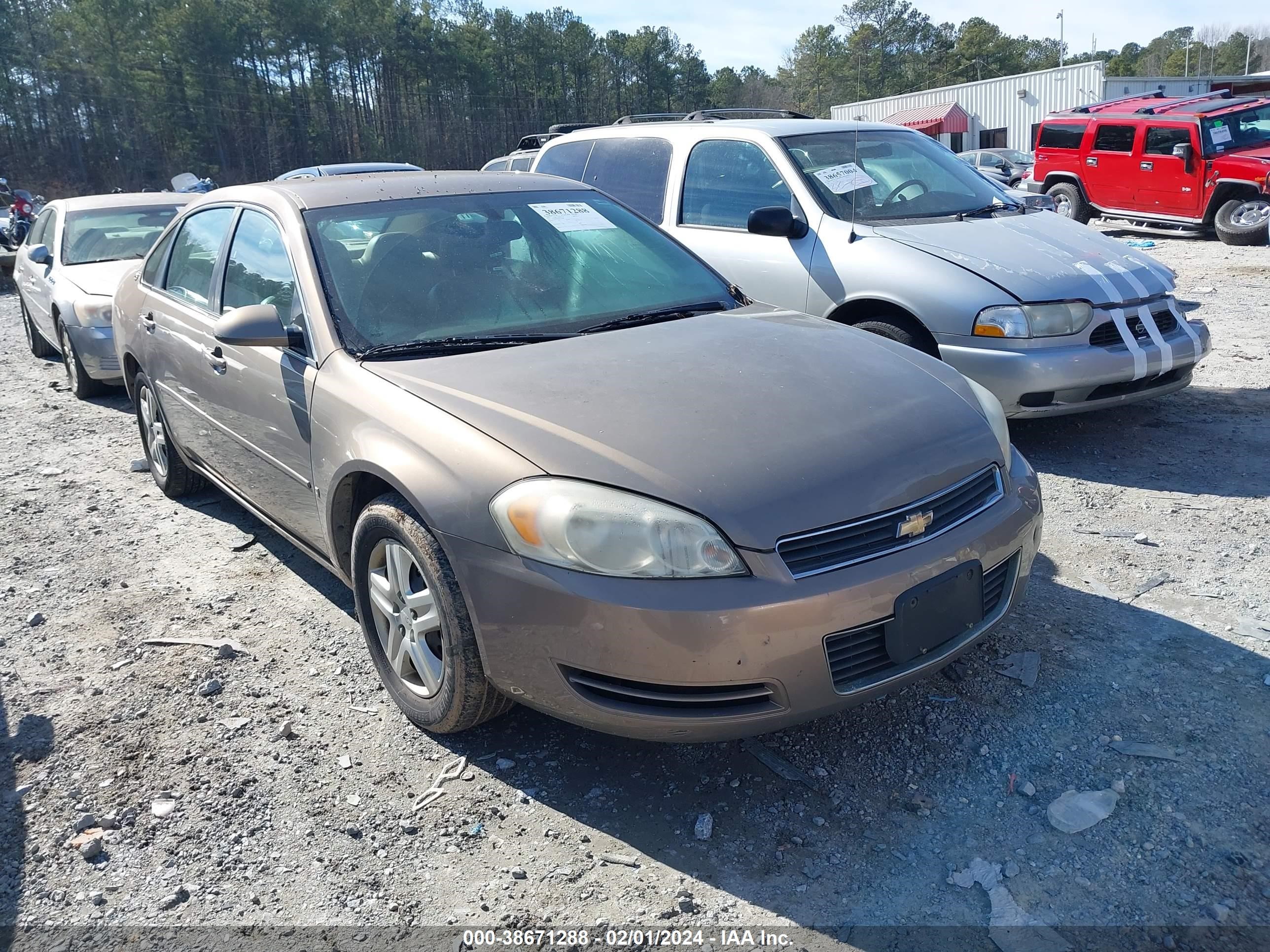 CHEVROLET IMPALA 2006 2g1wb58k969220560