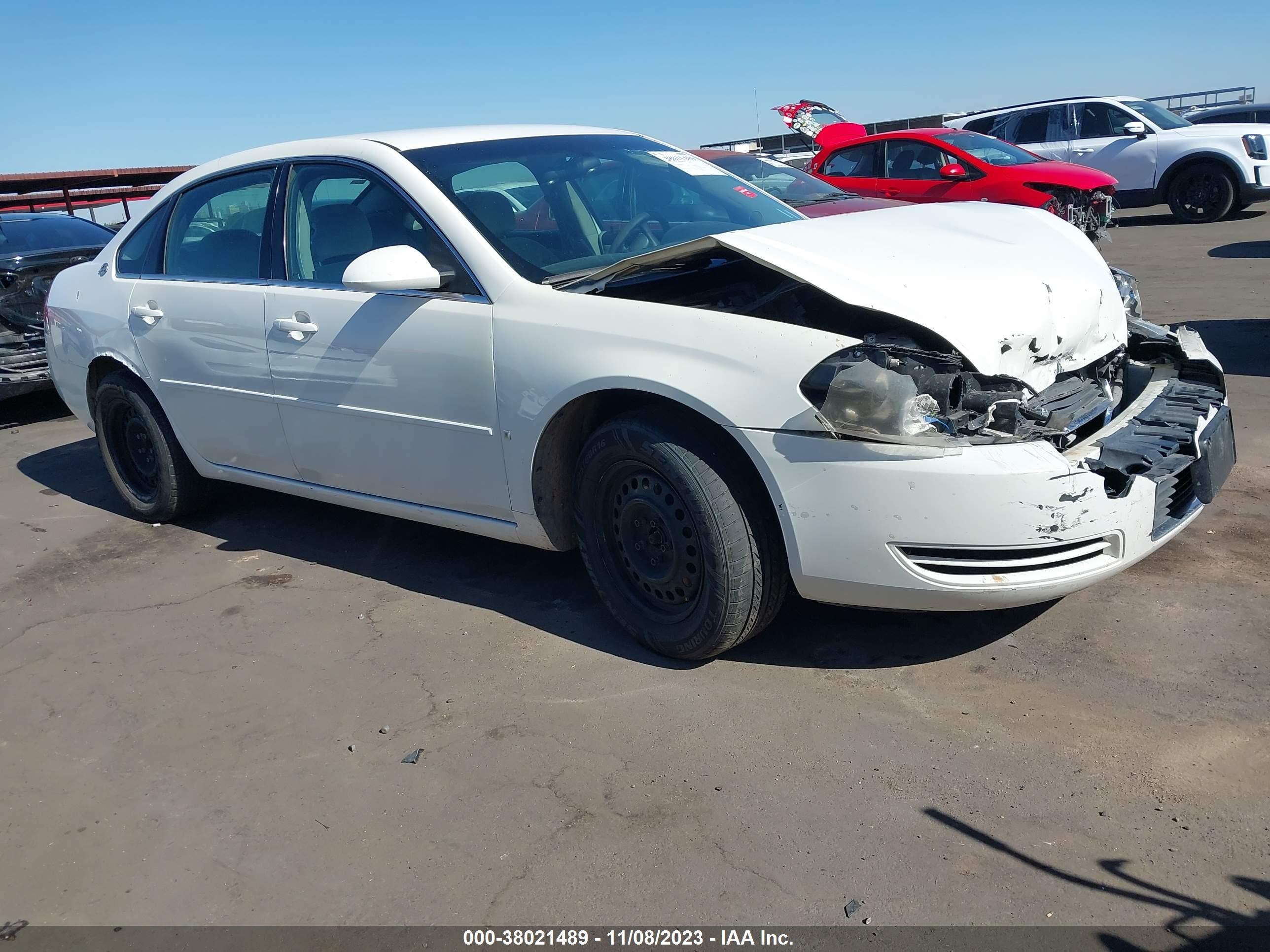 CHEVROLET IMPALA 2007 2g1wb58k979385090