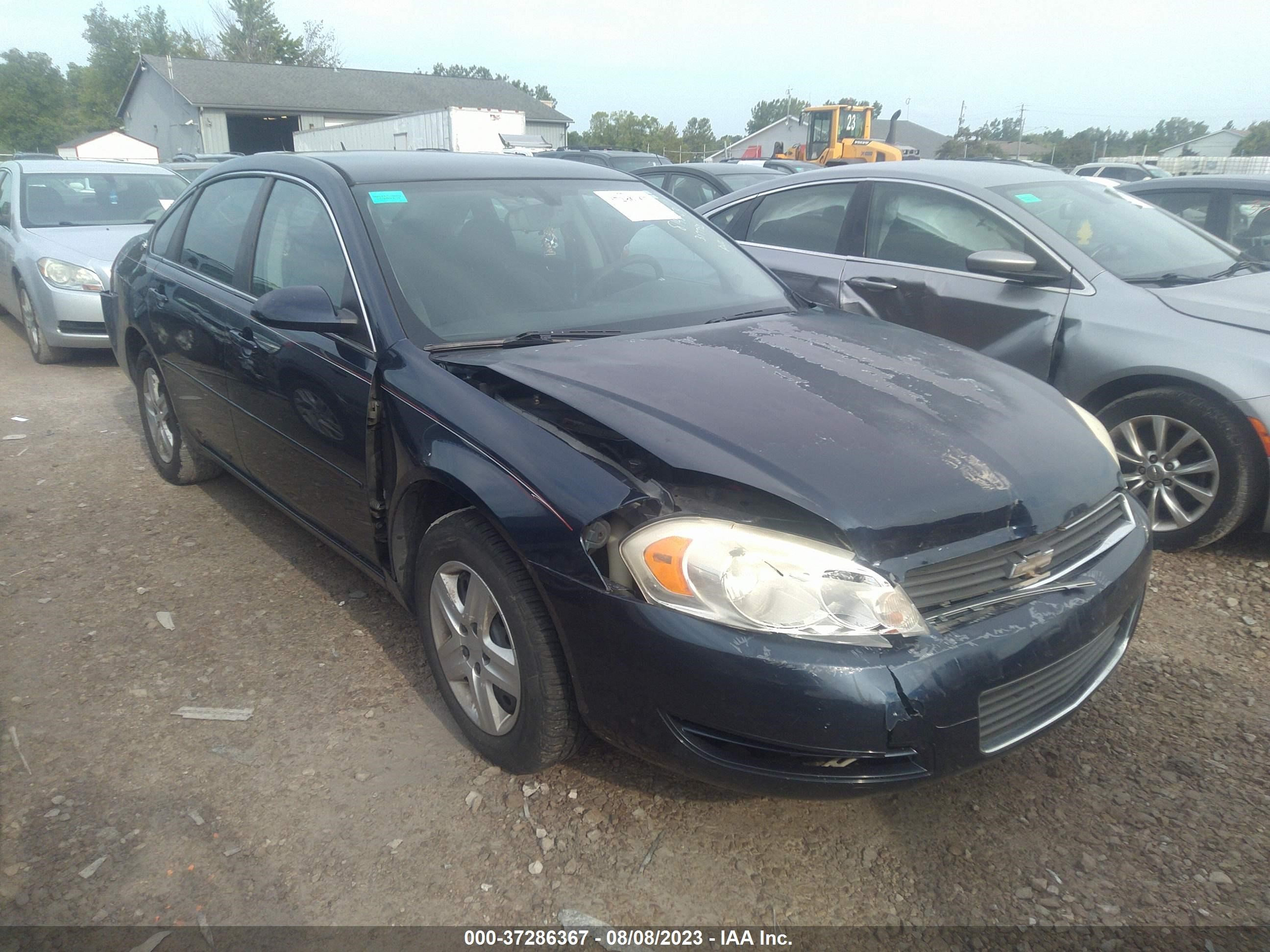 CHEVROLET IMPALA 2008 2g1wb58k981317792