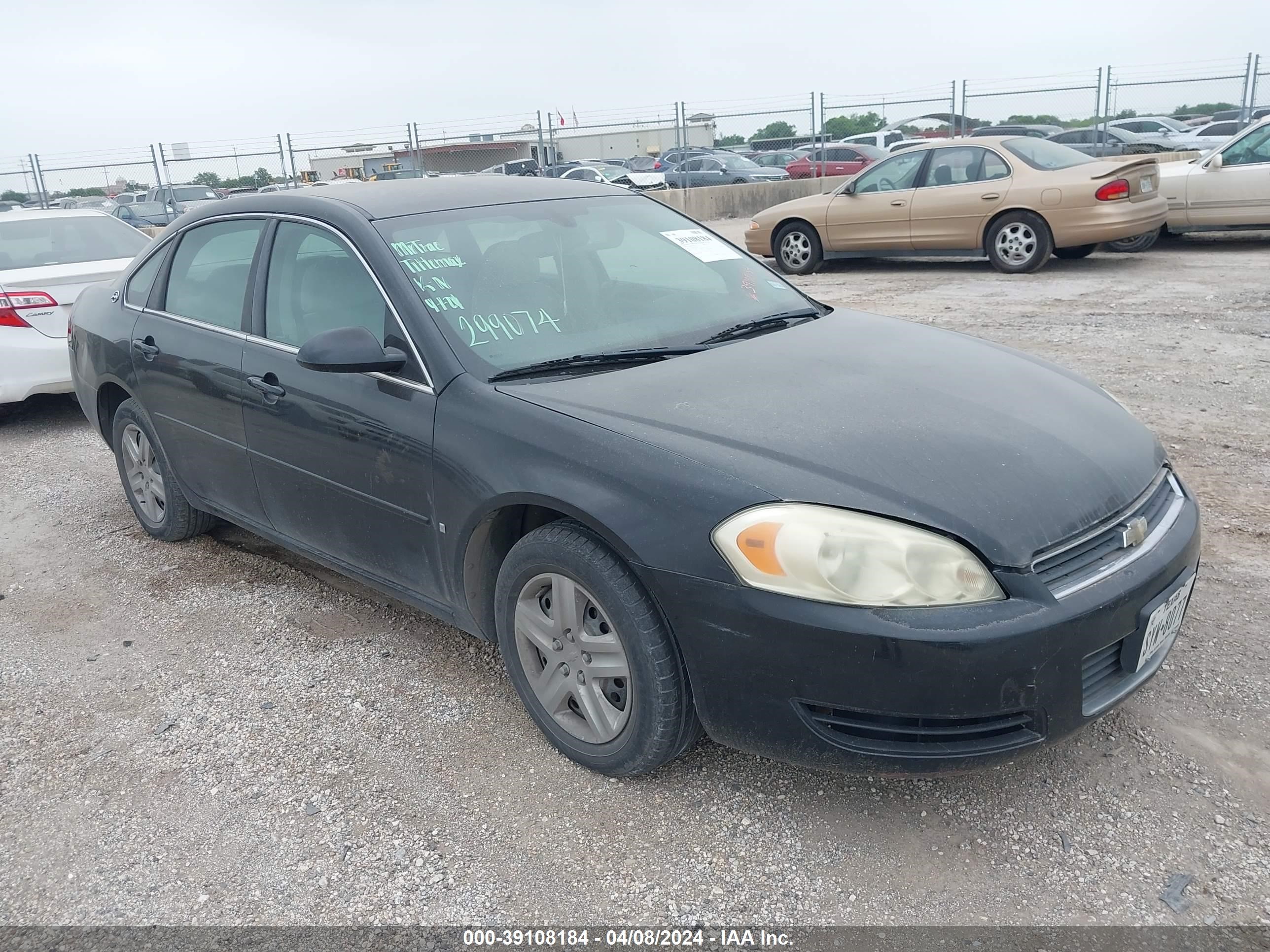 CHEVROLET IMPALA 2006 2g1wb58kx69299074