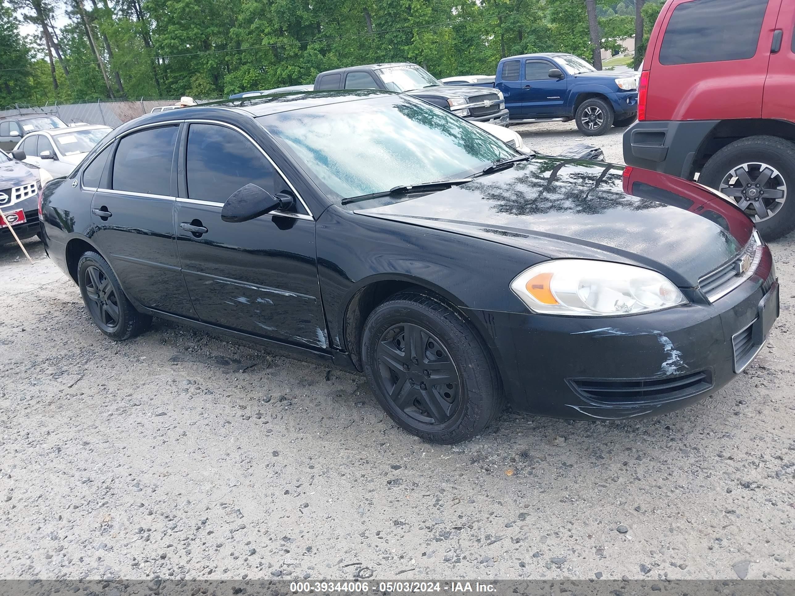 CHEVROLET IMPALA 2007 2g1wb58kx79373093