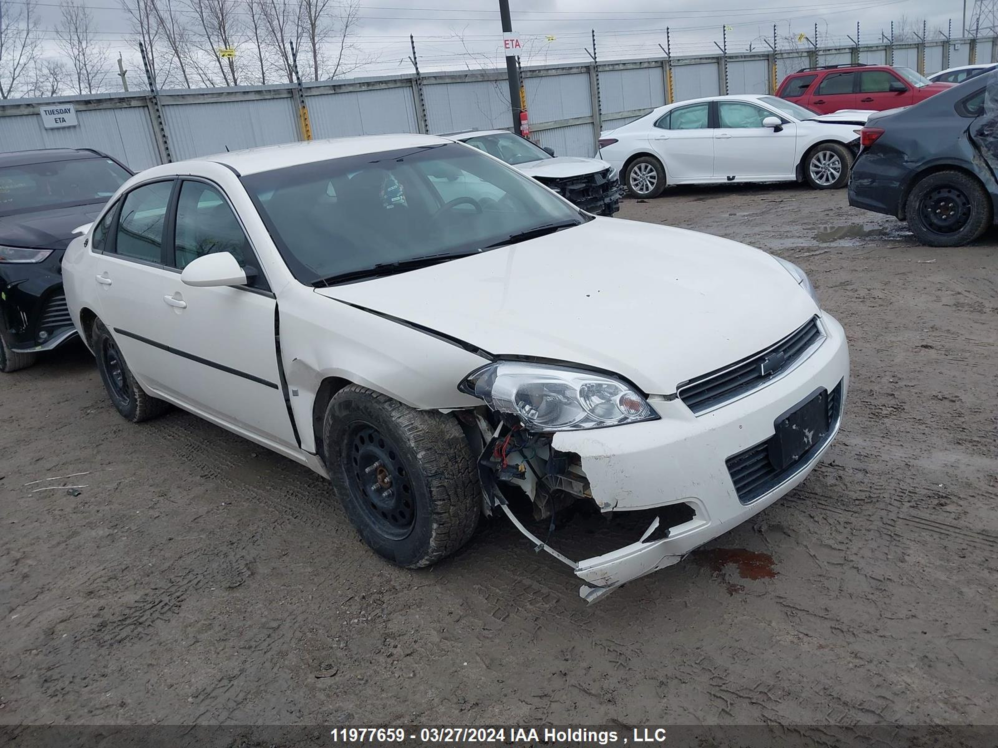 CHEVROLET IMPALA 2008 2g1wb58kx81277738