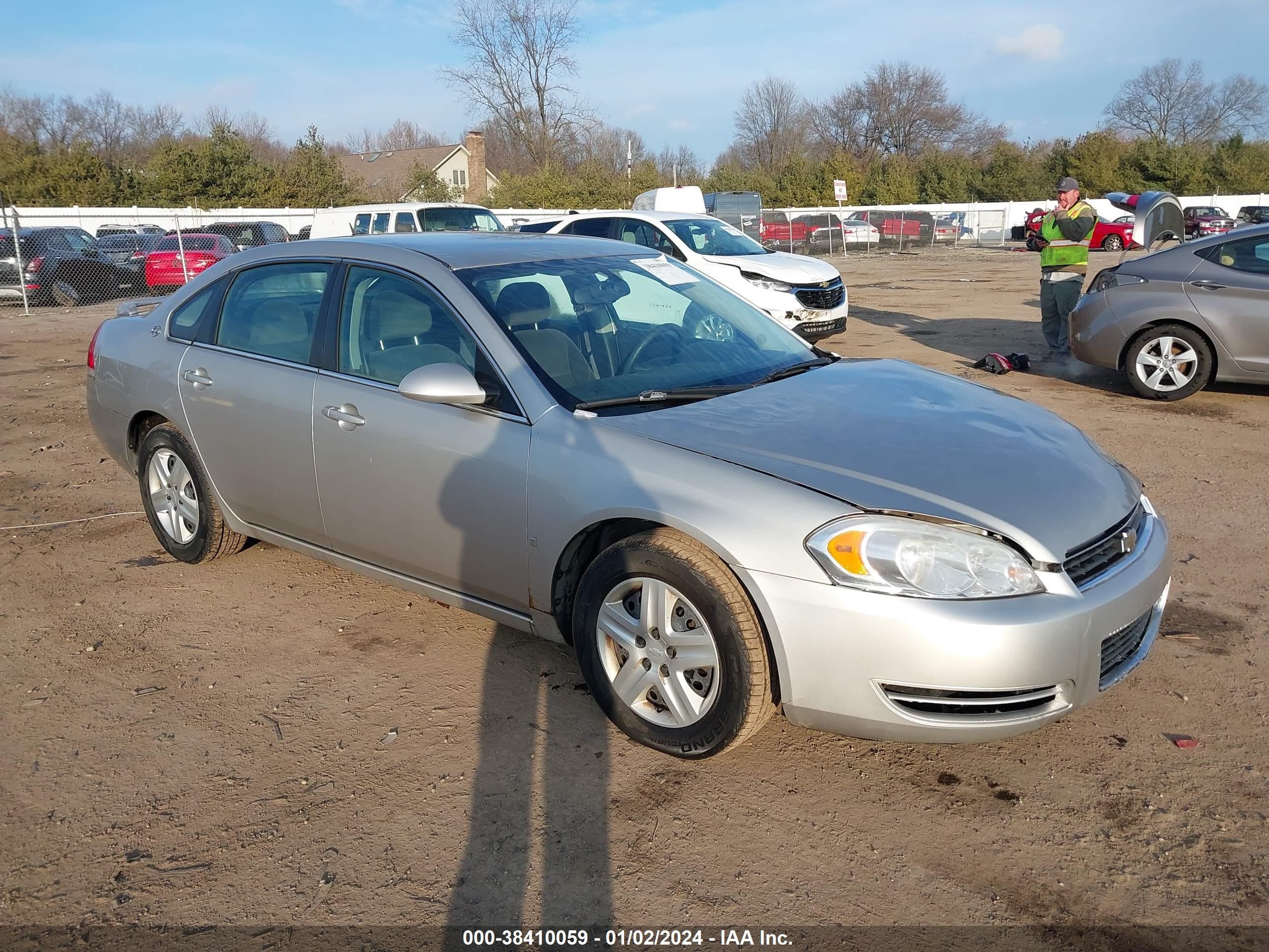 CHEVROLET IMPALA 2008 2g1wb58kx89125069