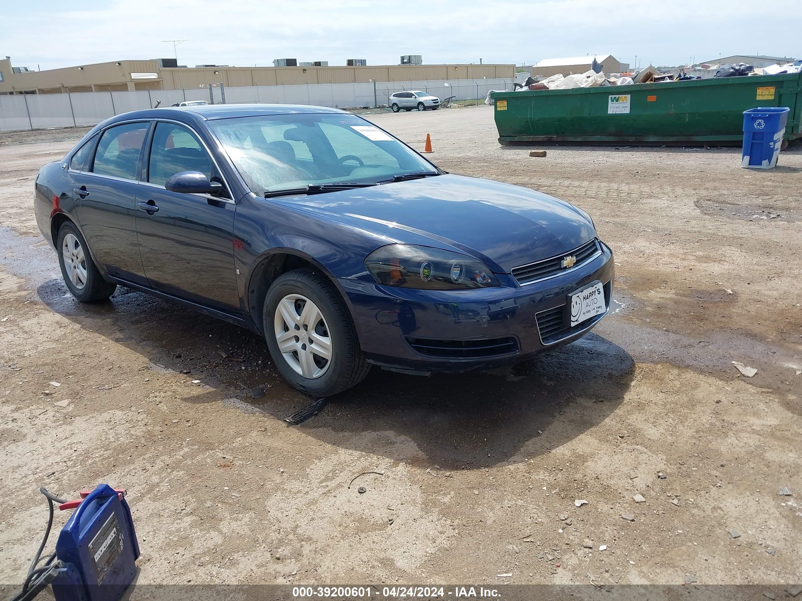 CHEVROLET IMPALA 2008 2g1wb58kx89189841