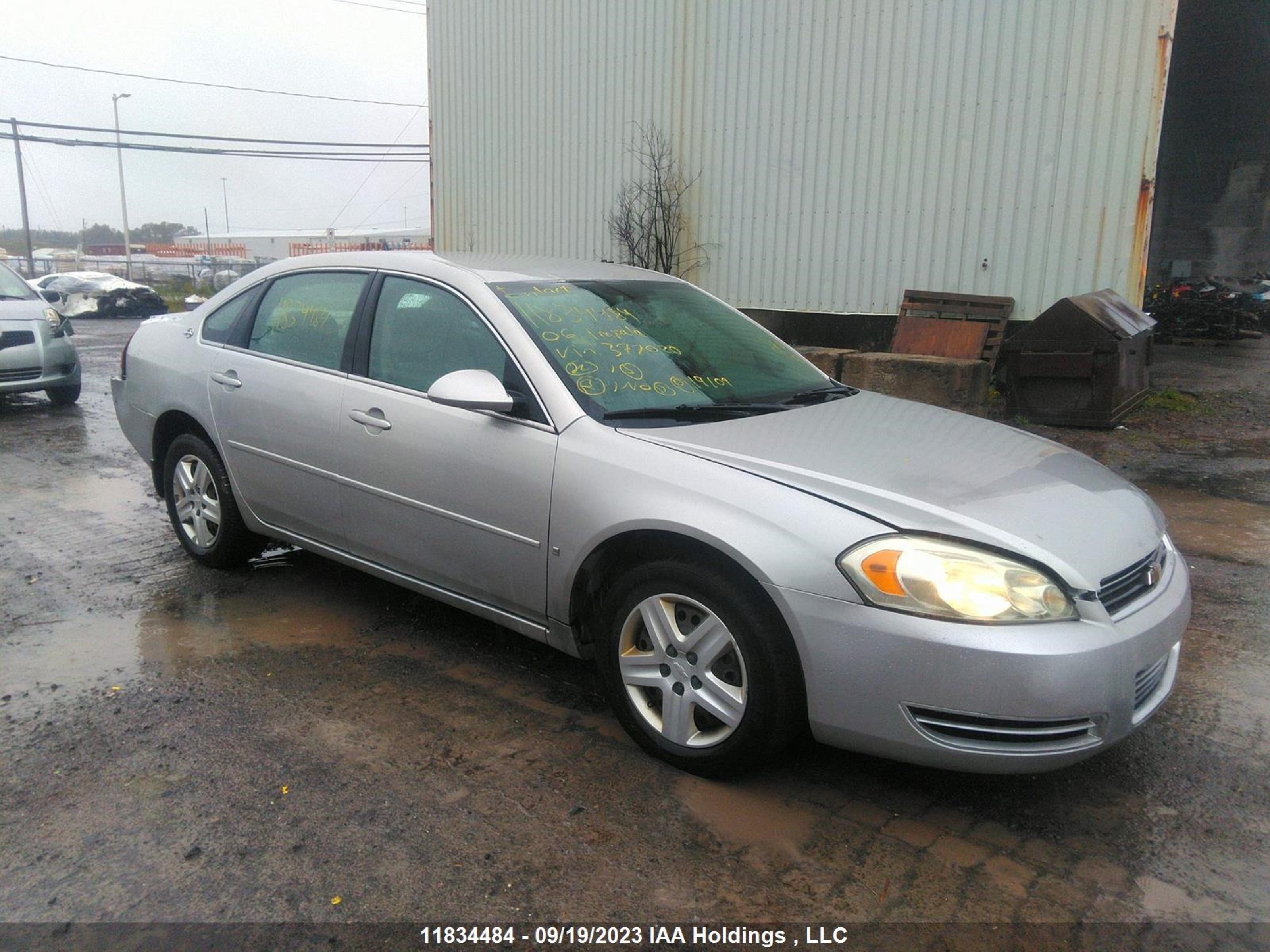 CHEVROLET IMPALA 2006 2g1wb58n269377020