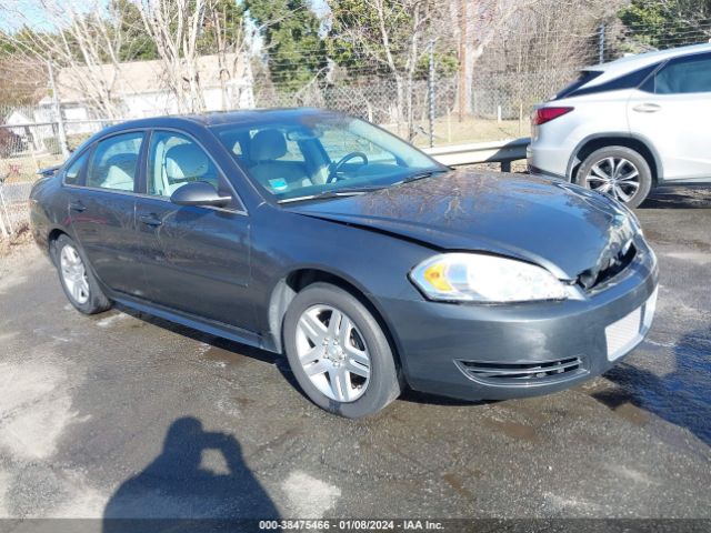 CHEVROLET IMPALA 2012 2g1wb5e30c1191294