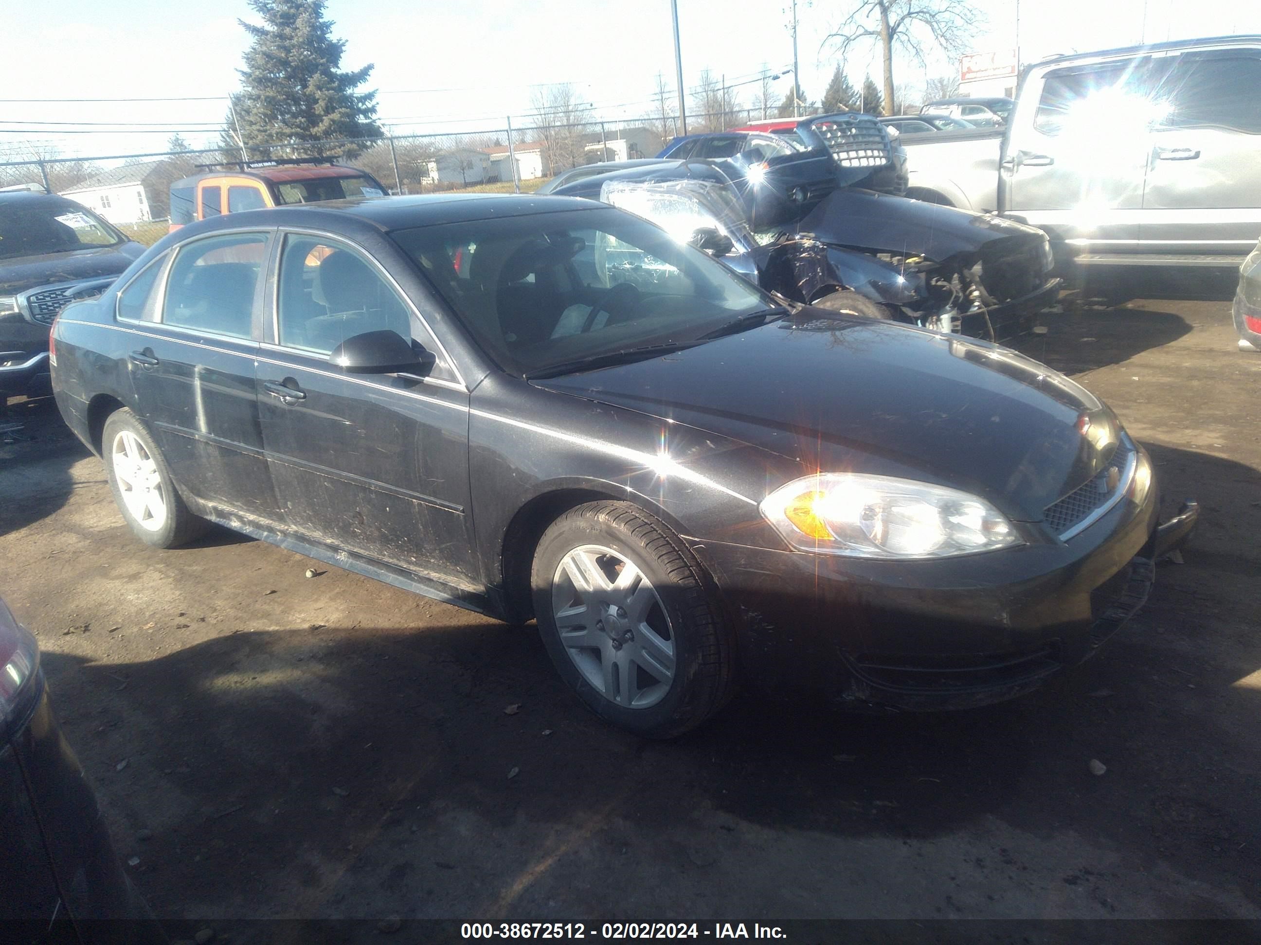 CHEVROLET IMPALA 2012 2g1wb5e30c1265829