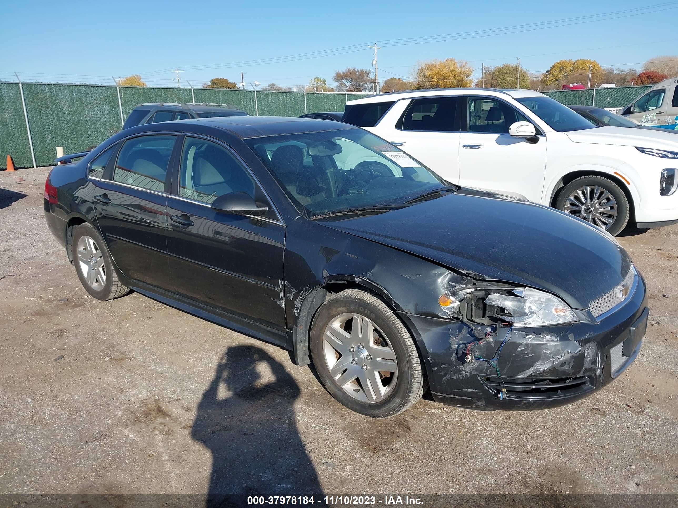 CHEVROLET IMPALA 2012 2g1wb5e31c1196049