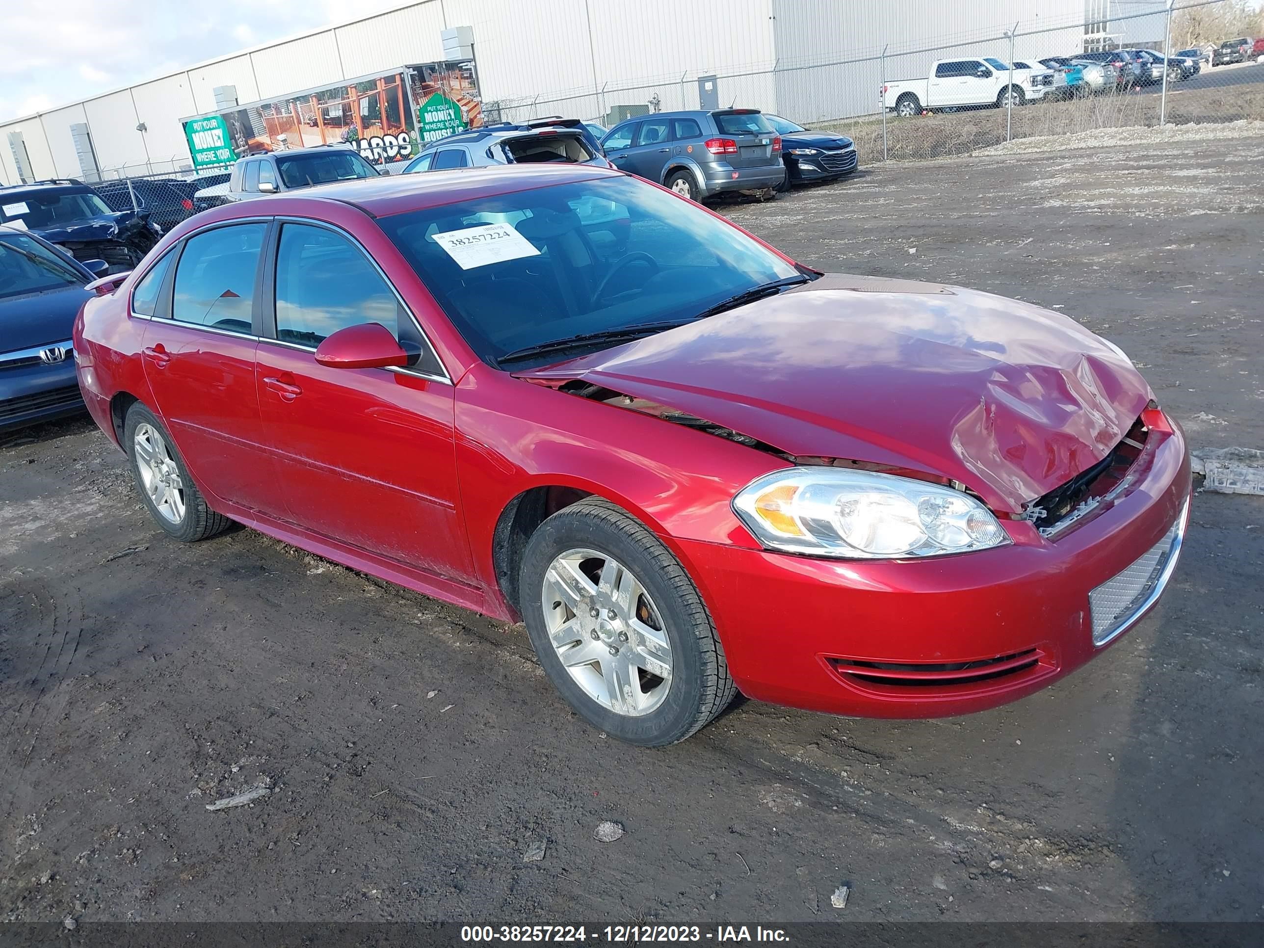 CHEVROLET IMPALA 2013 2g1wb5e31d1125189