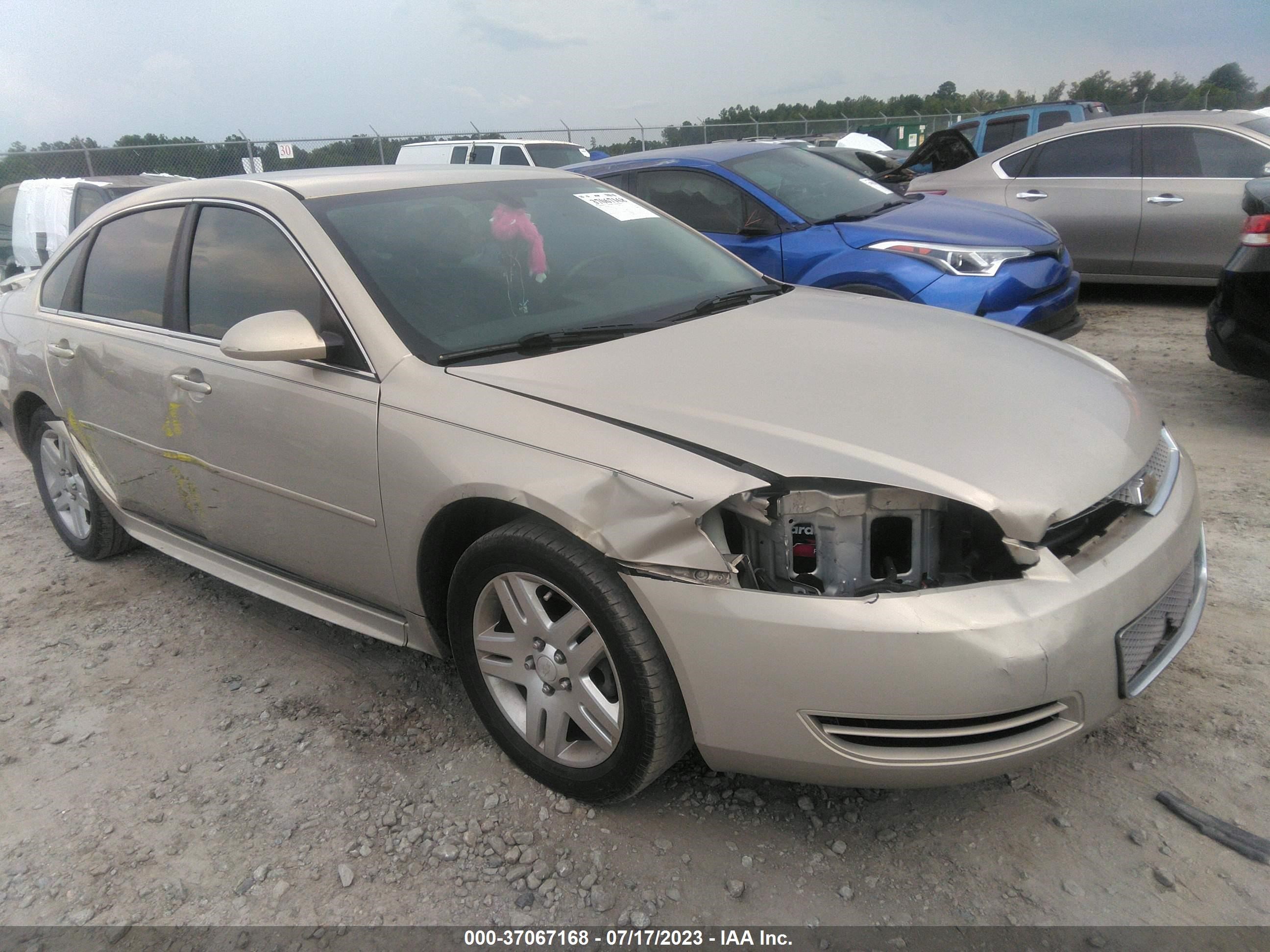 CHEVROLET IMPALA 2012 2g1wb5e32c1239720