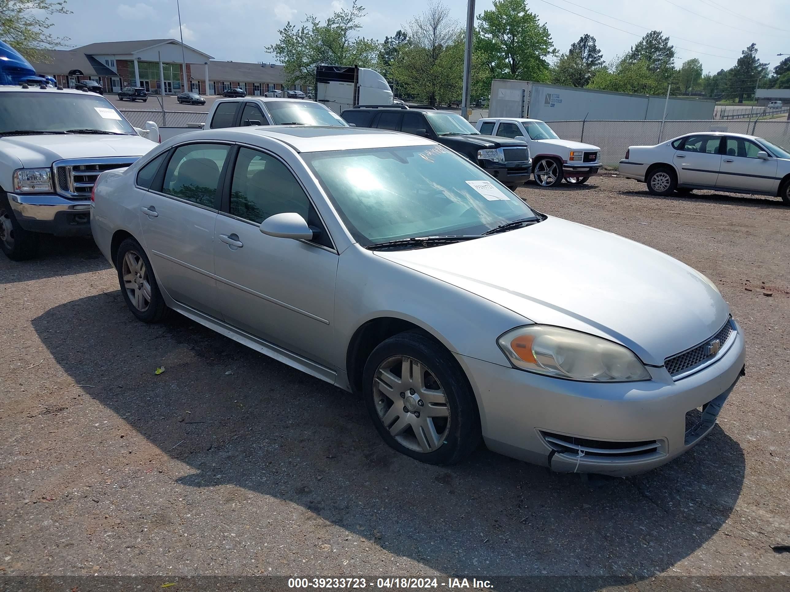 CHEVROLET IMPALA 2014 2g1wb5e32e1137319