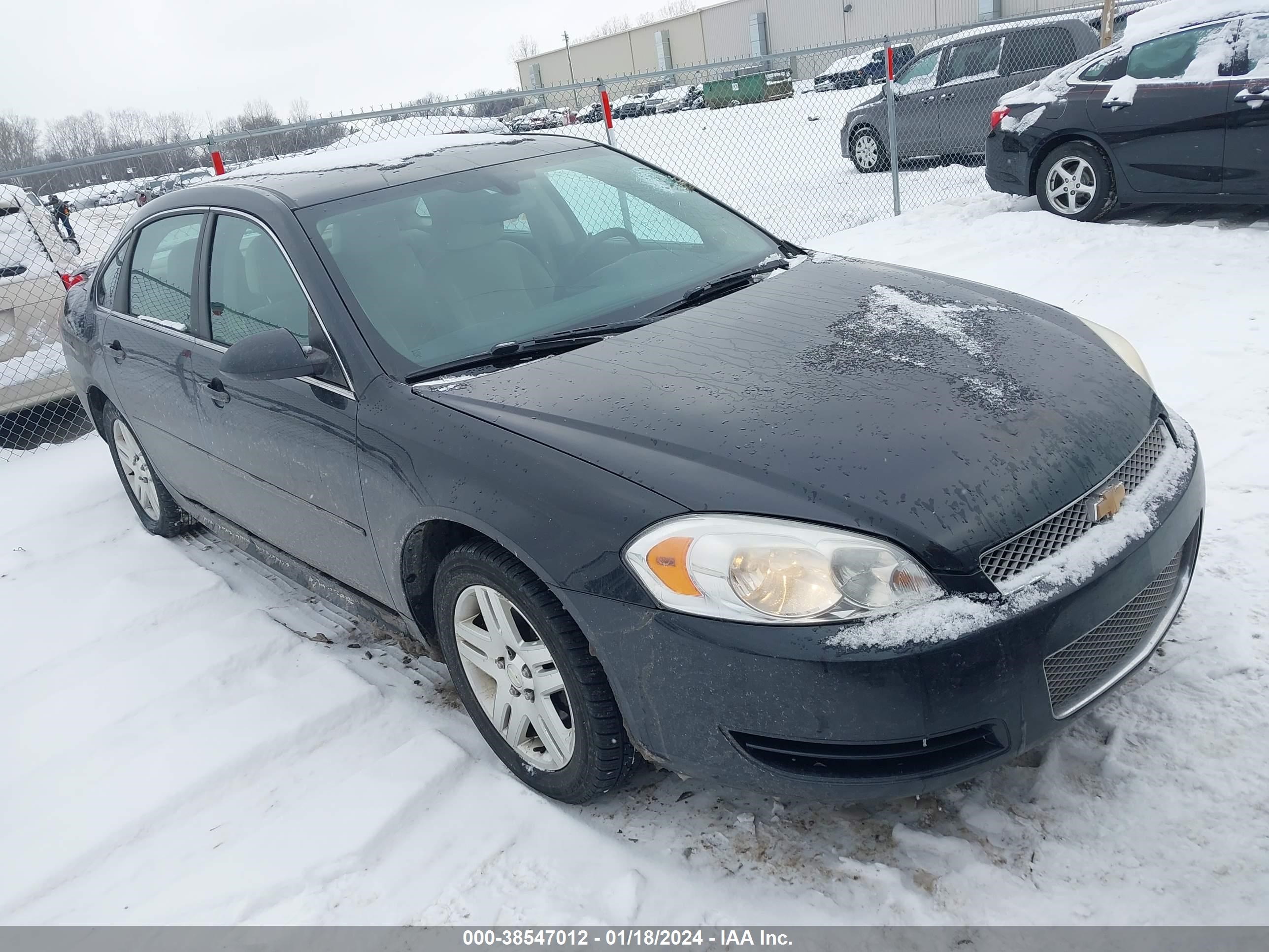 CHEVROLET IMPALA 2012 2g1wb5e34c1144737