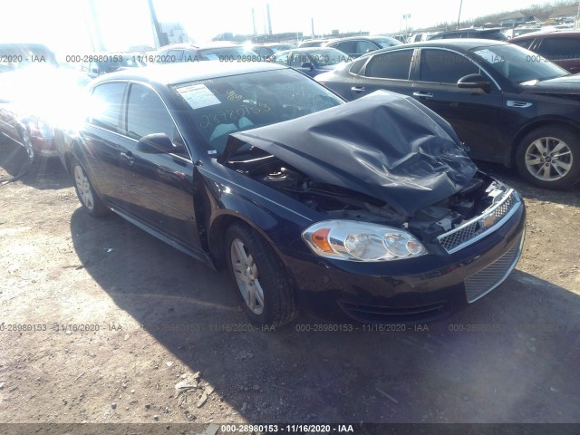 CHEVROLET IMPALA 2012 2g1wb5e34c1238701