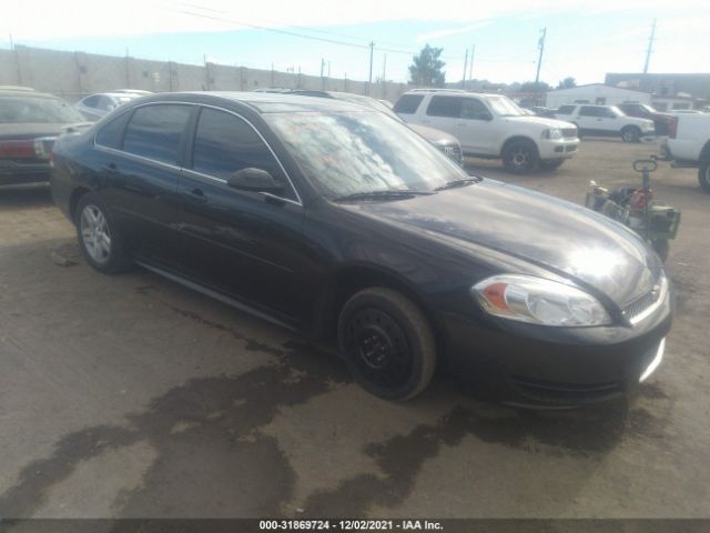 CHEVROLET IMPALA 2012 2g1wb5e35c1293898