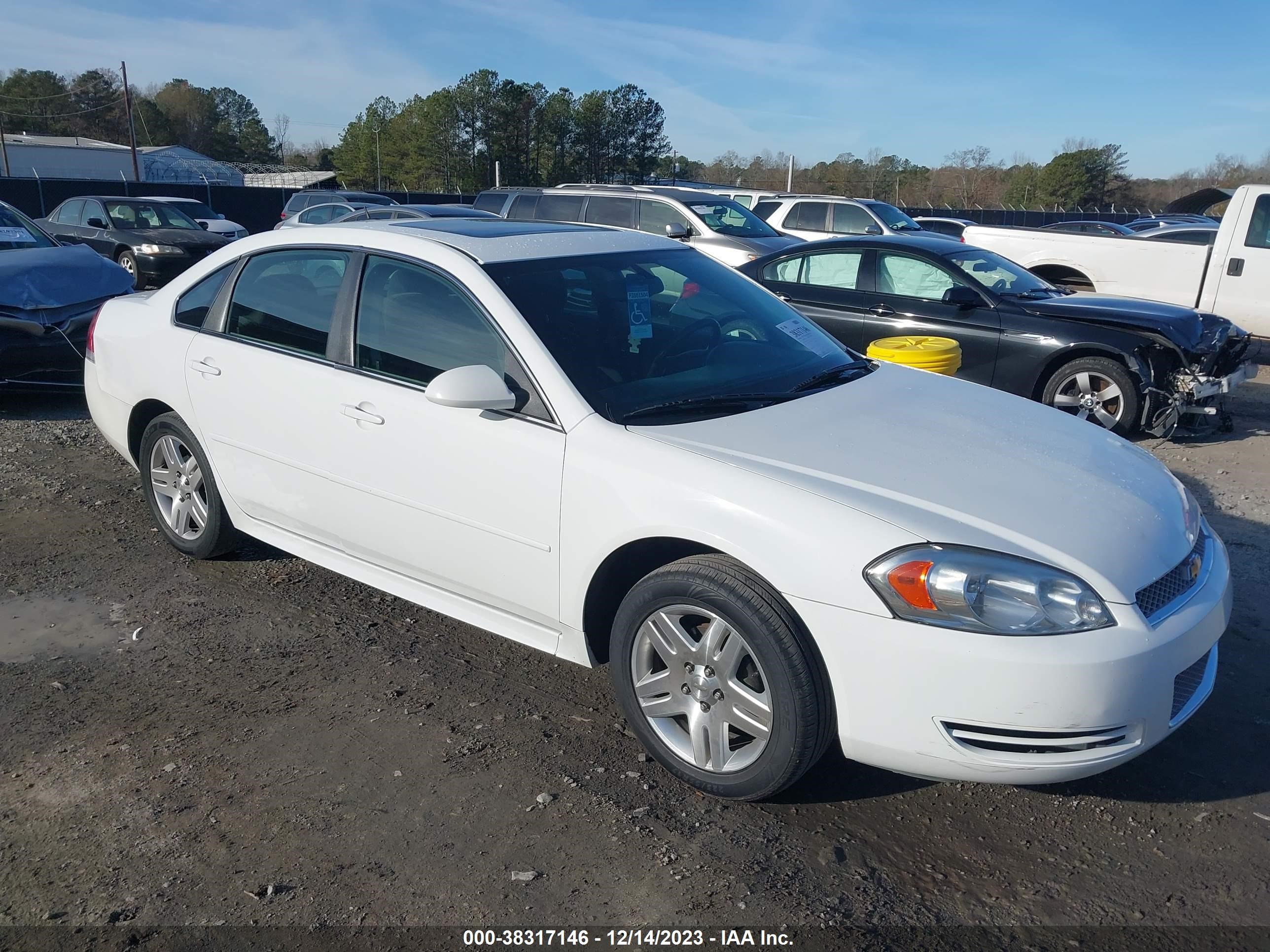 CHEVROLET IMPALA 2014 2g1wb5e35e1120367