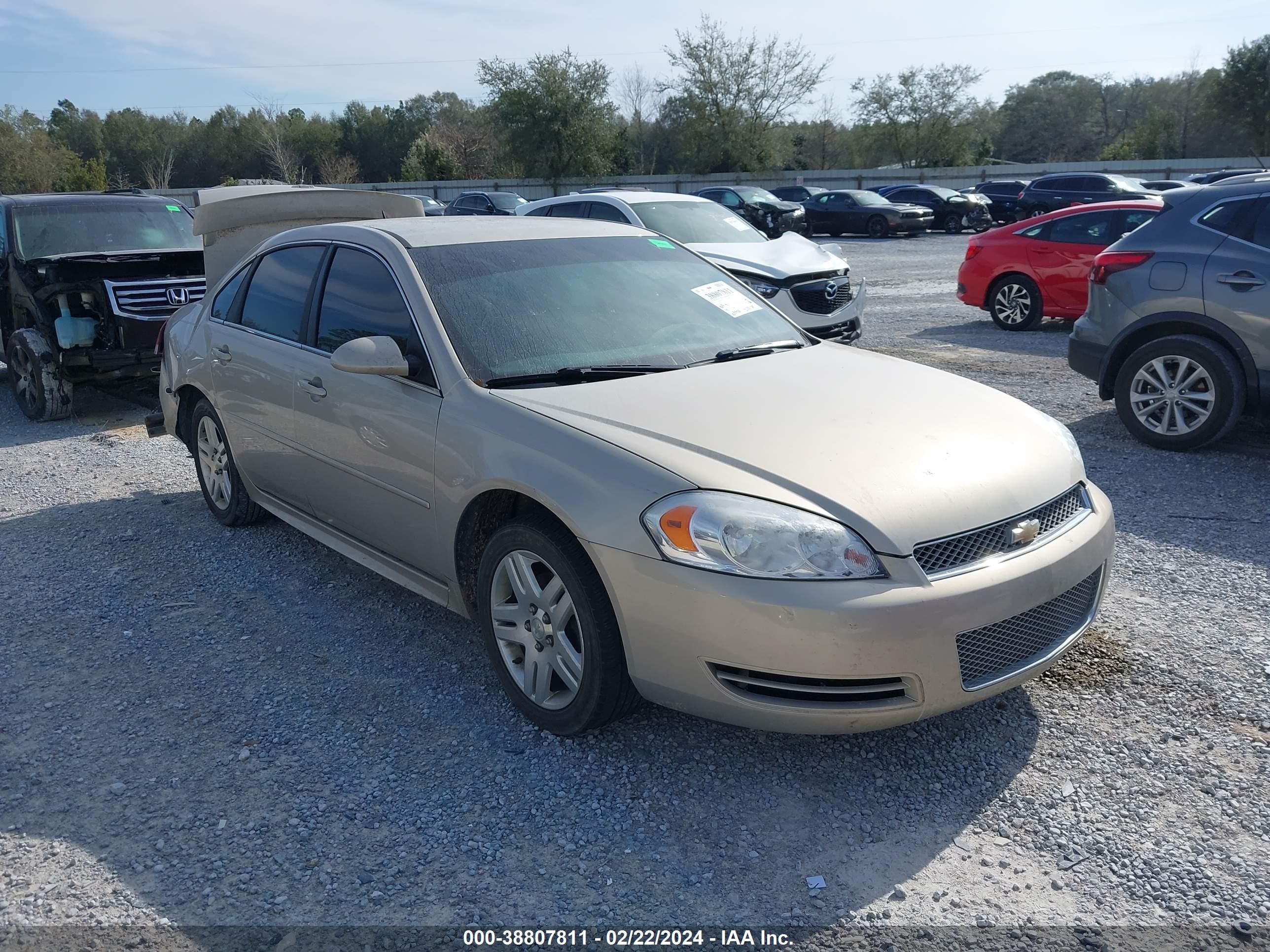 CHEVROLET IMPALA 2012 2g1wb5e36c1184382