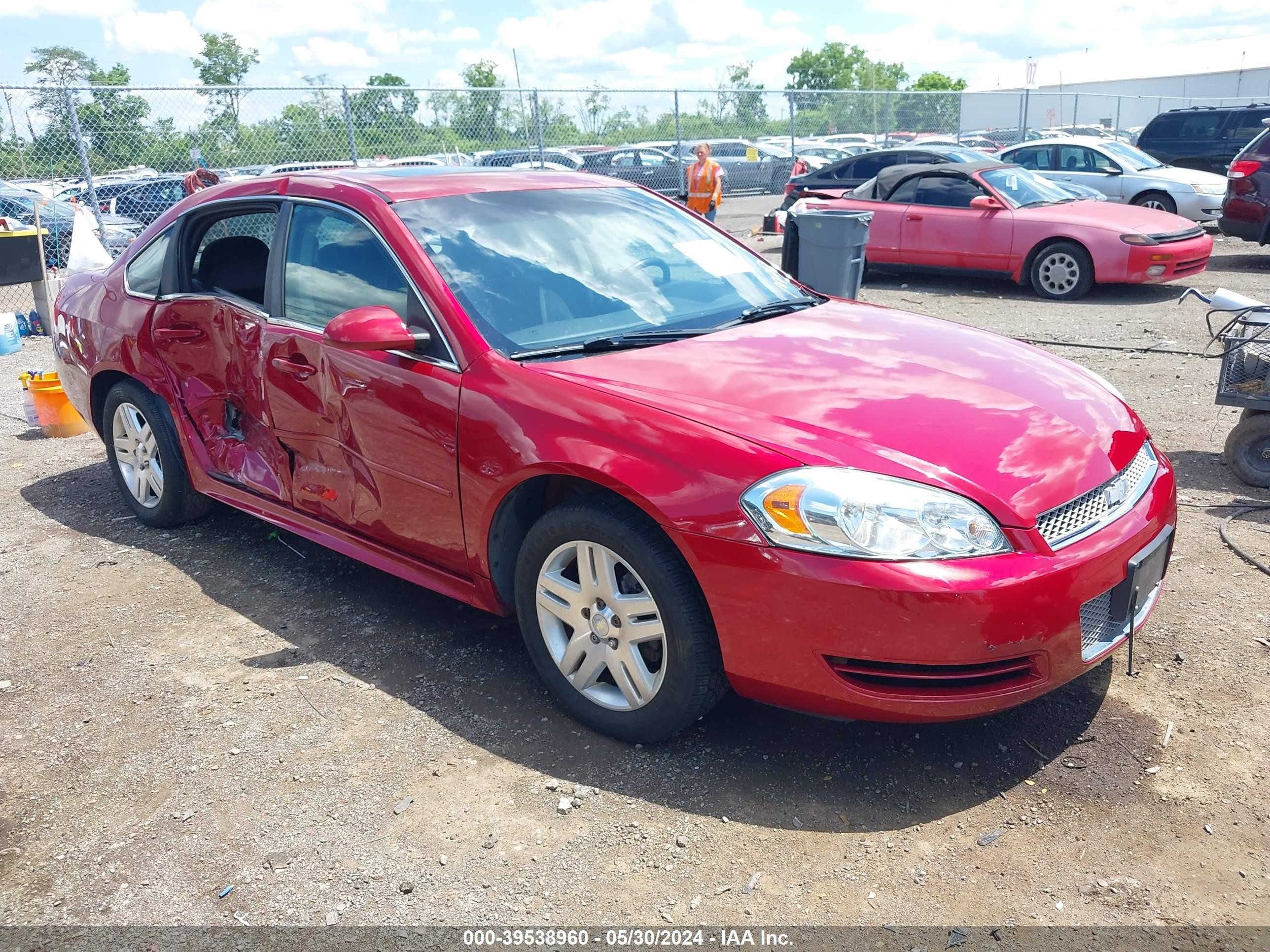 CHEVROLET IMPALA 2014 2g1wb5e36e1153250