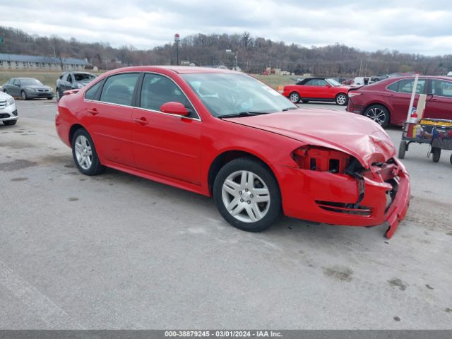 CHEVROLET IMPALA 2012 2g1wb5e39c1201580