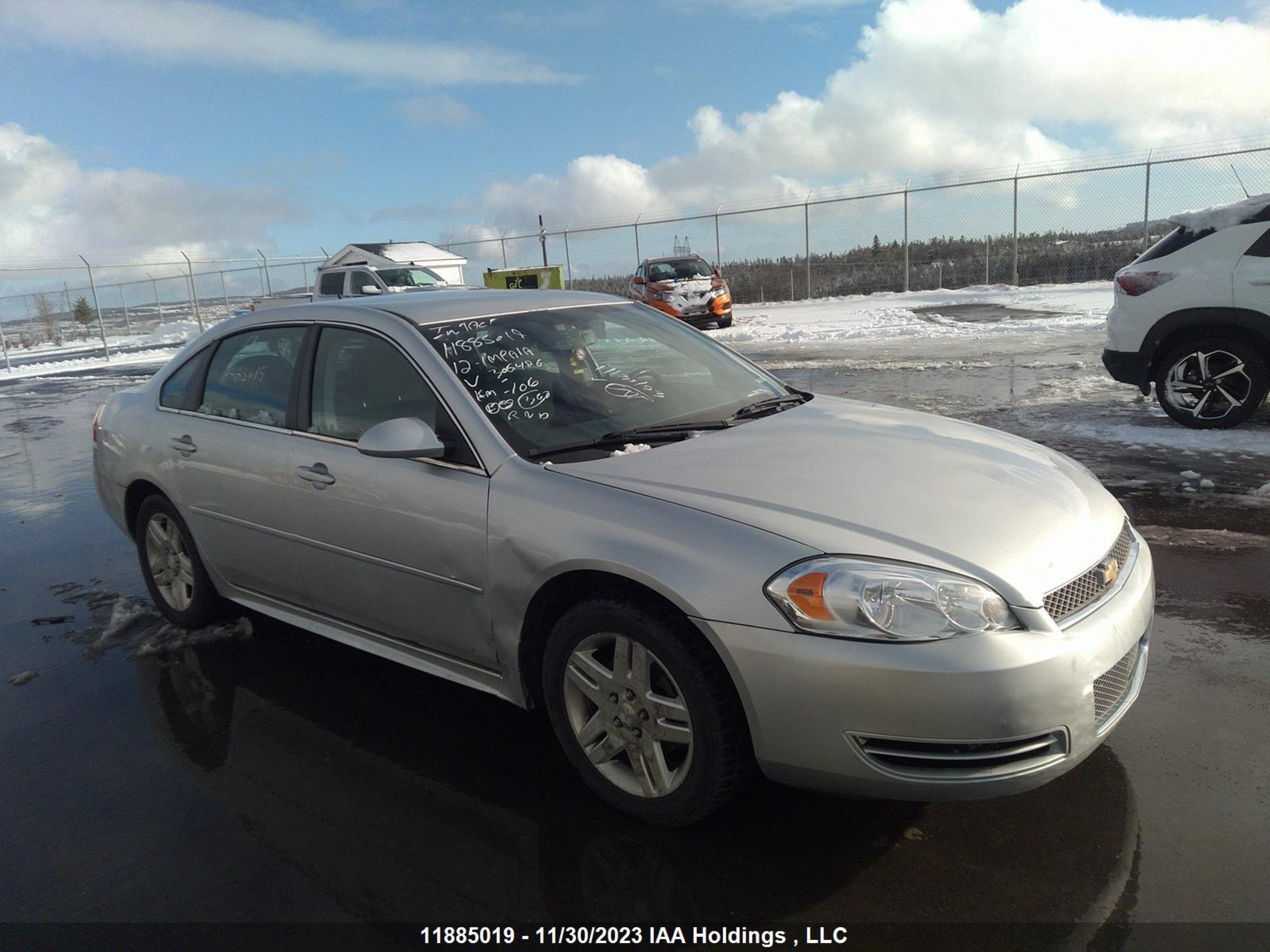 CHEVROLET IMPALA 2012 2g1wb5e39c1306426