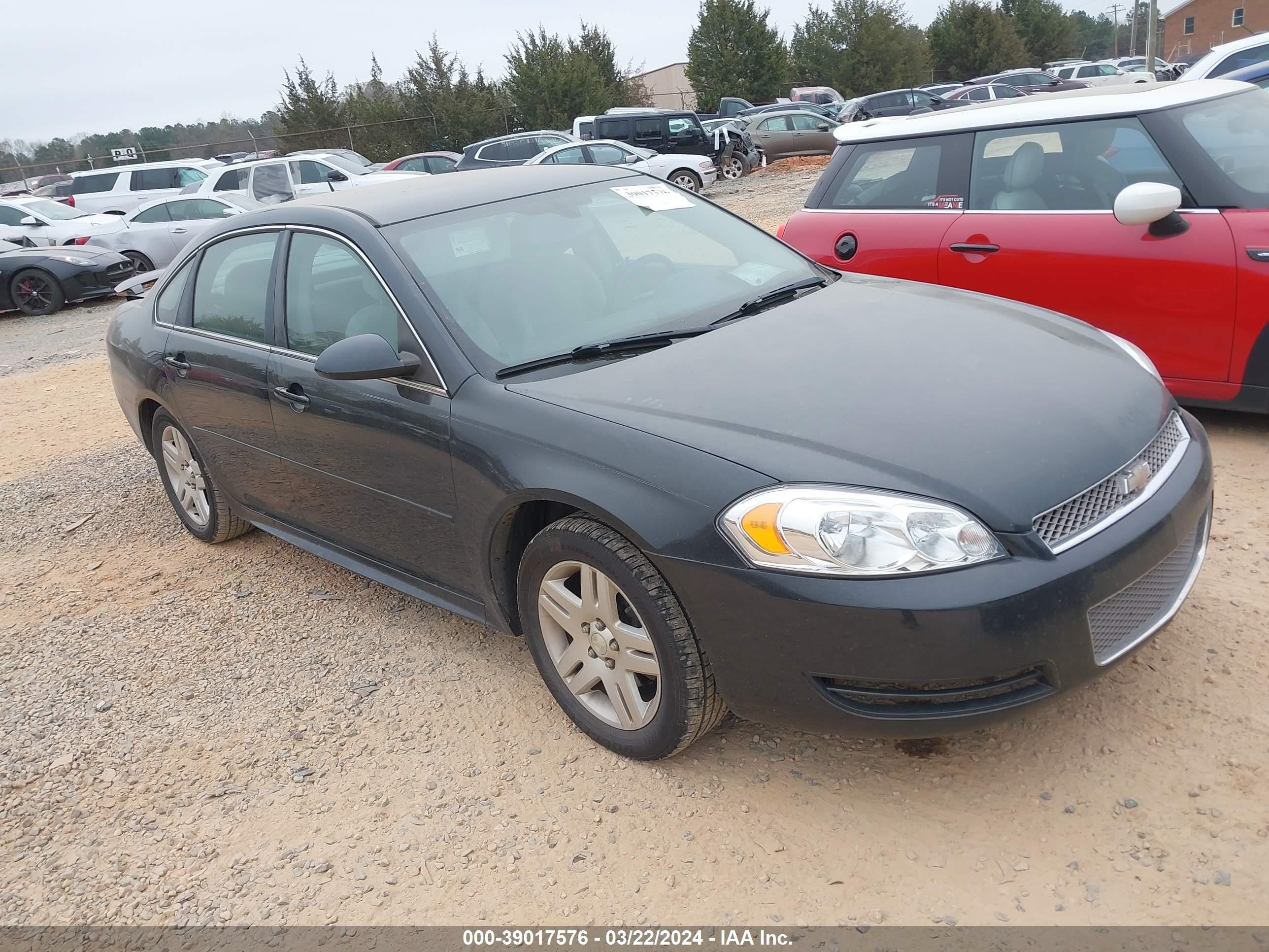 CHEVROLET IMPALA 2012 2g1wb5e3xc1211275