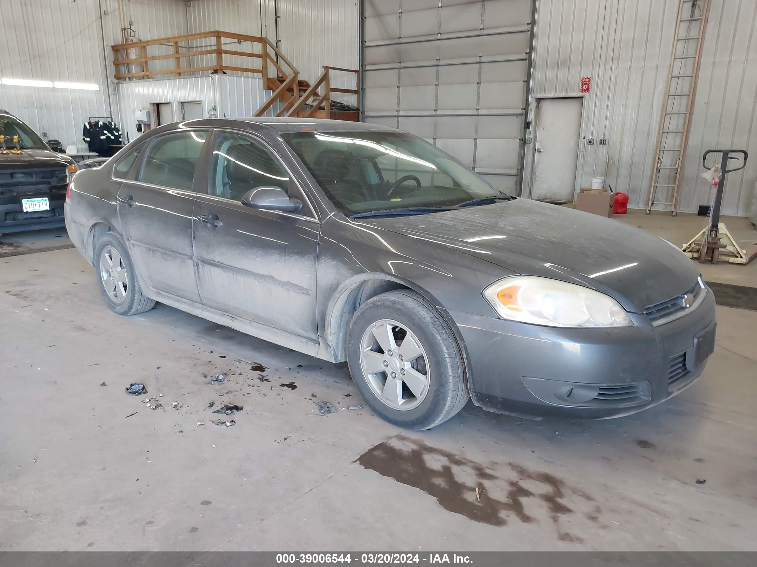 CHEVROLET IMPALA 2010 2g1wb5ek0a1166609