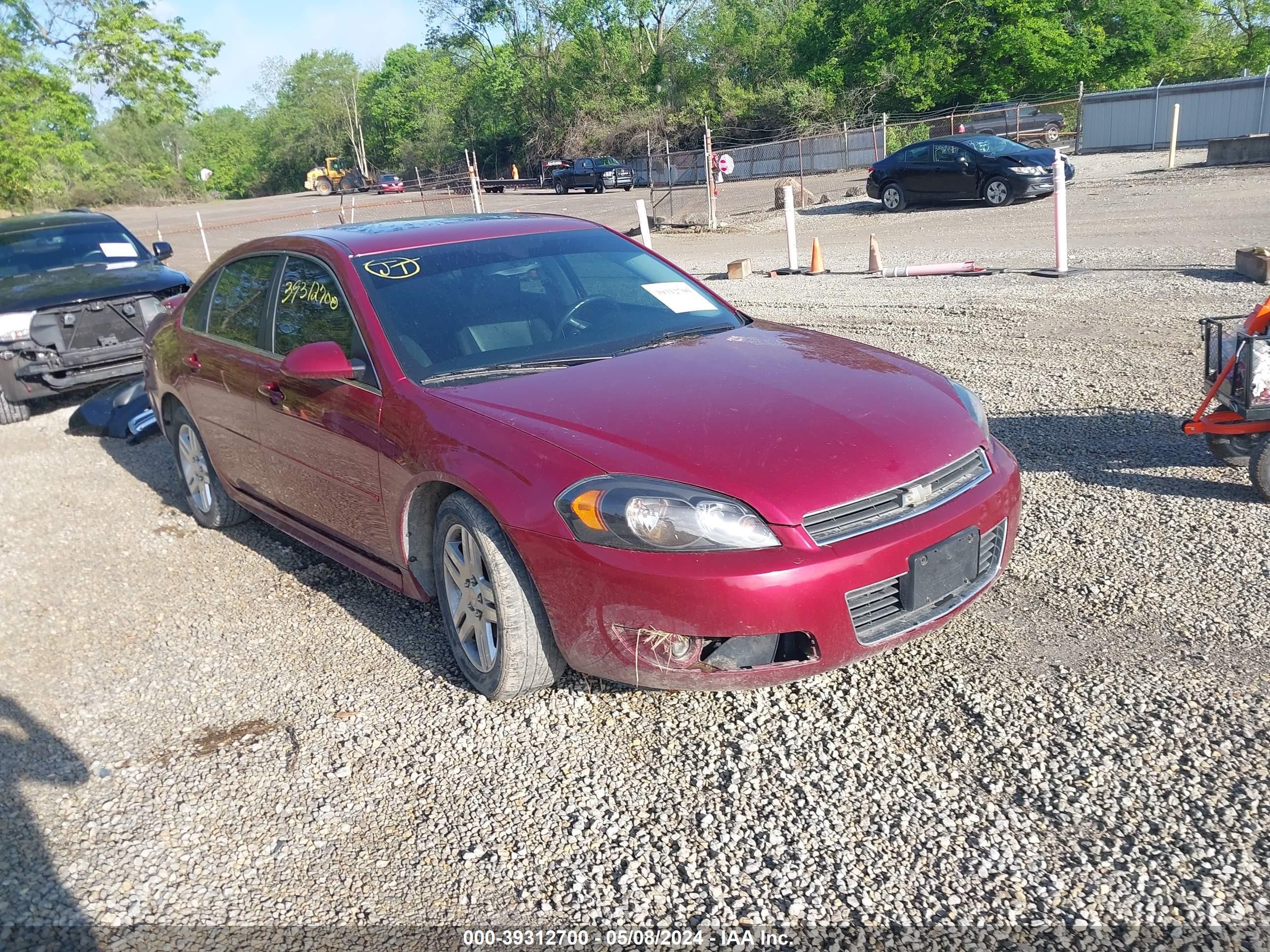 CHEVROLET IMPALA 2011 2g1wb5ek0b1207063