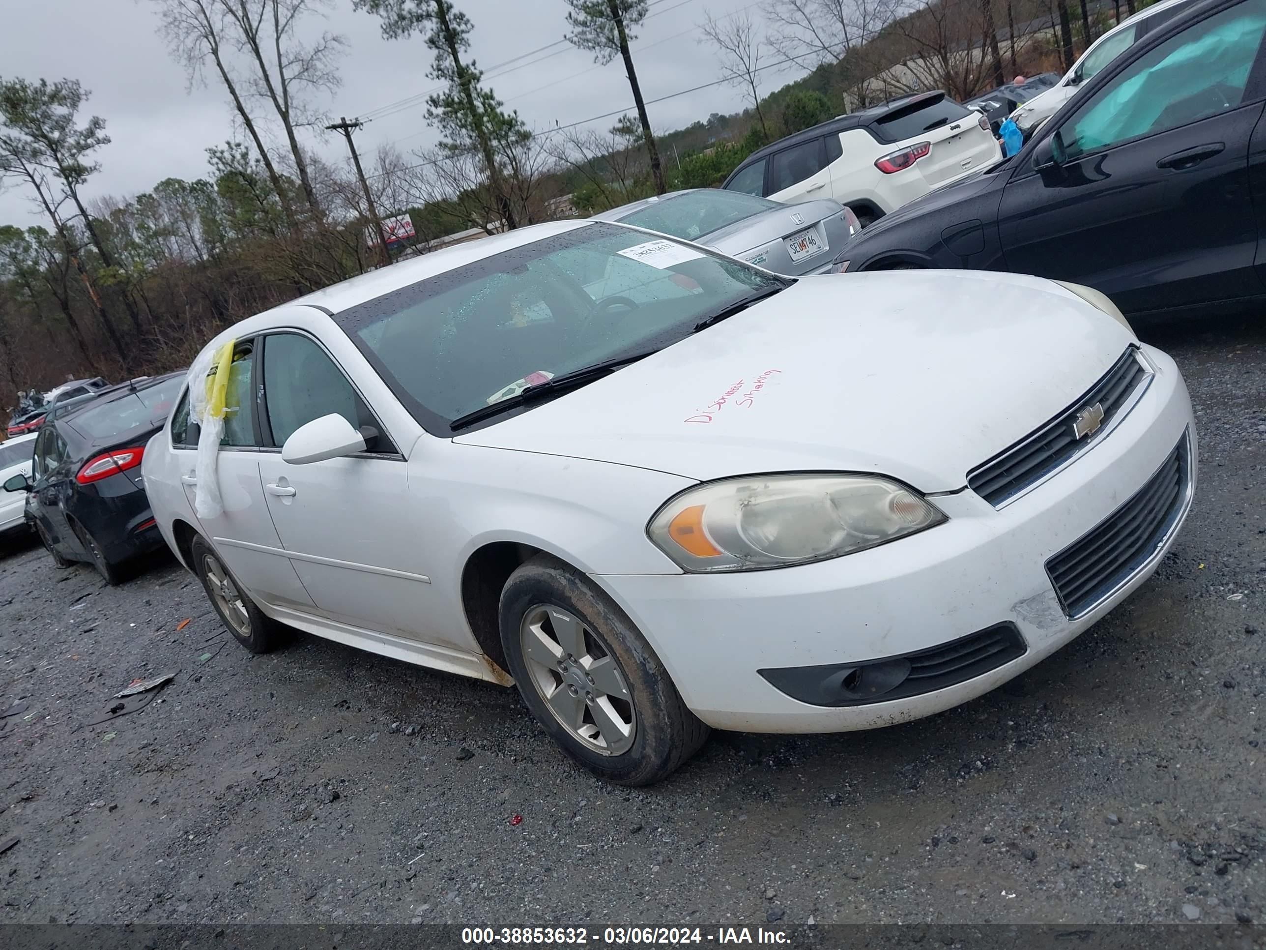 CHEVROLET IMPALA 2010 2g1wb5ek1a1213369