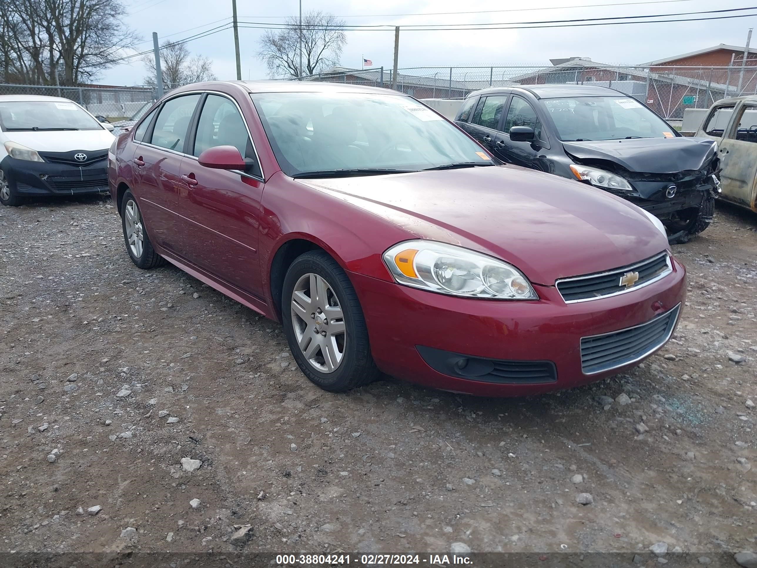 CHEVROLET IMPALA 2011 2g1wb5ek1b1282130