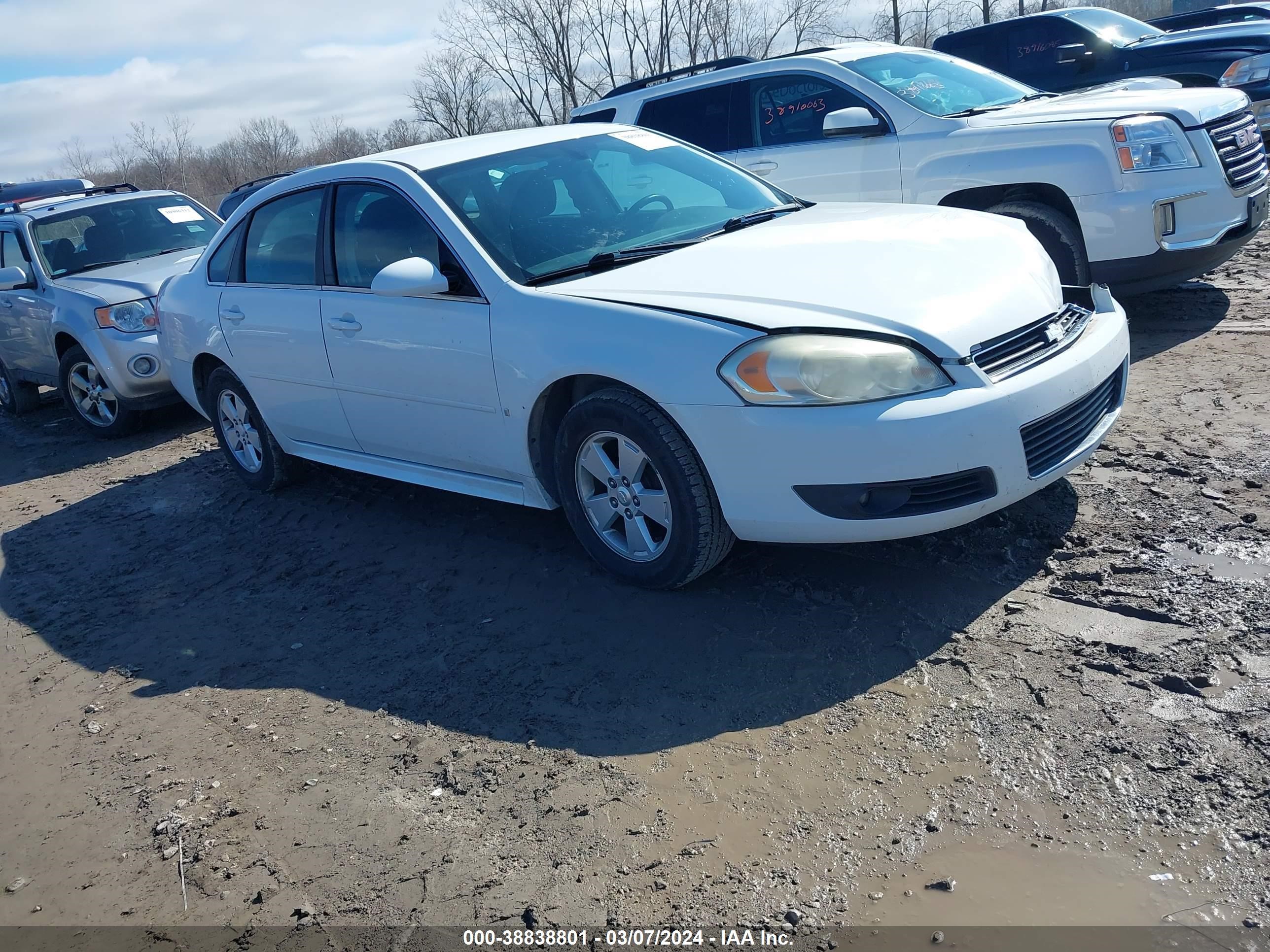 CHEVROLET IMPALA 2010 2g1wb5ek5a1124131