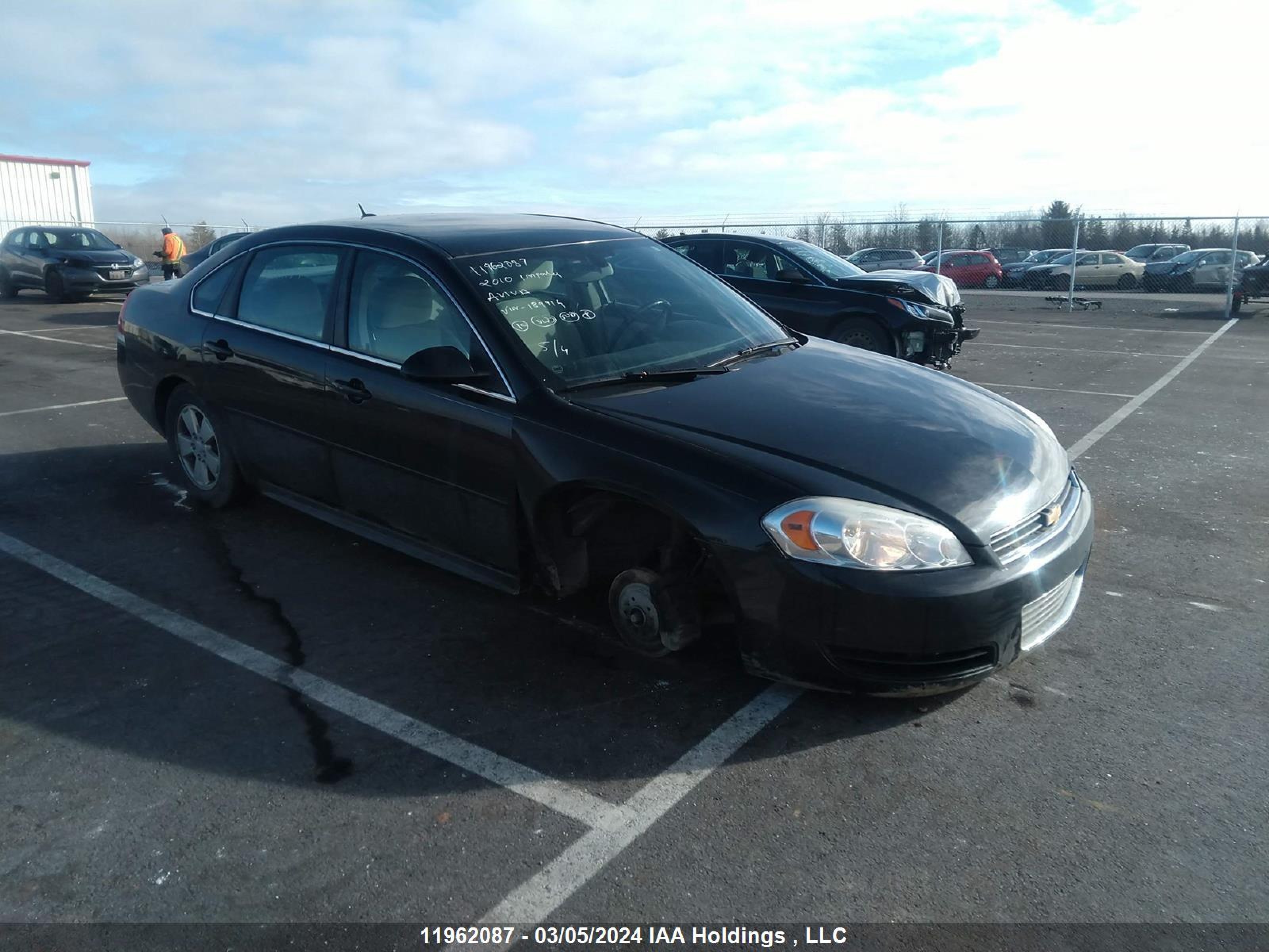 CHEVROLET IMPALA 2010 2g1wb5ek5a1188914