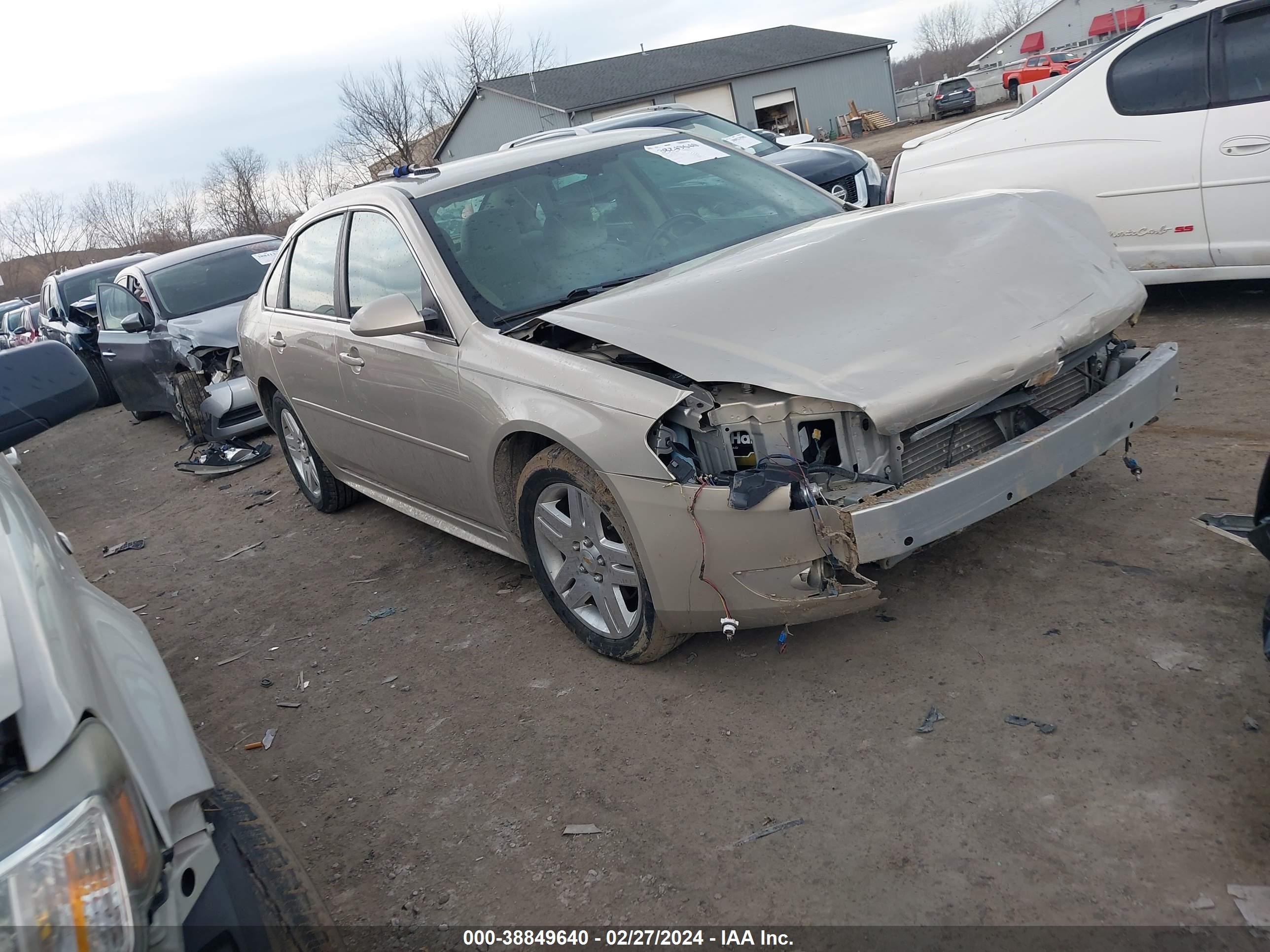 CHEVROLET IMPALA 2011 2g1wb5ek5b1236364