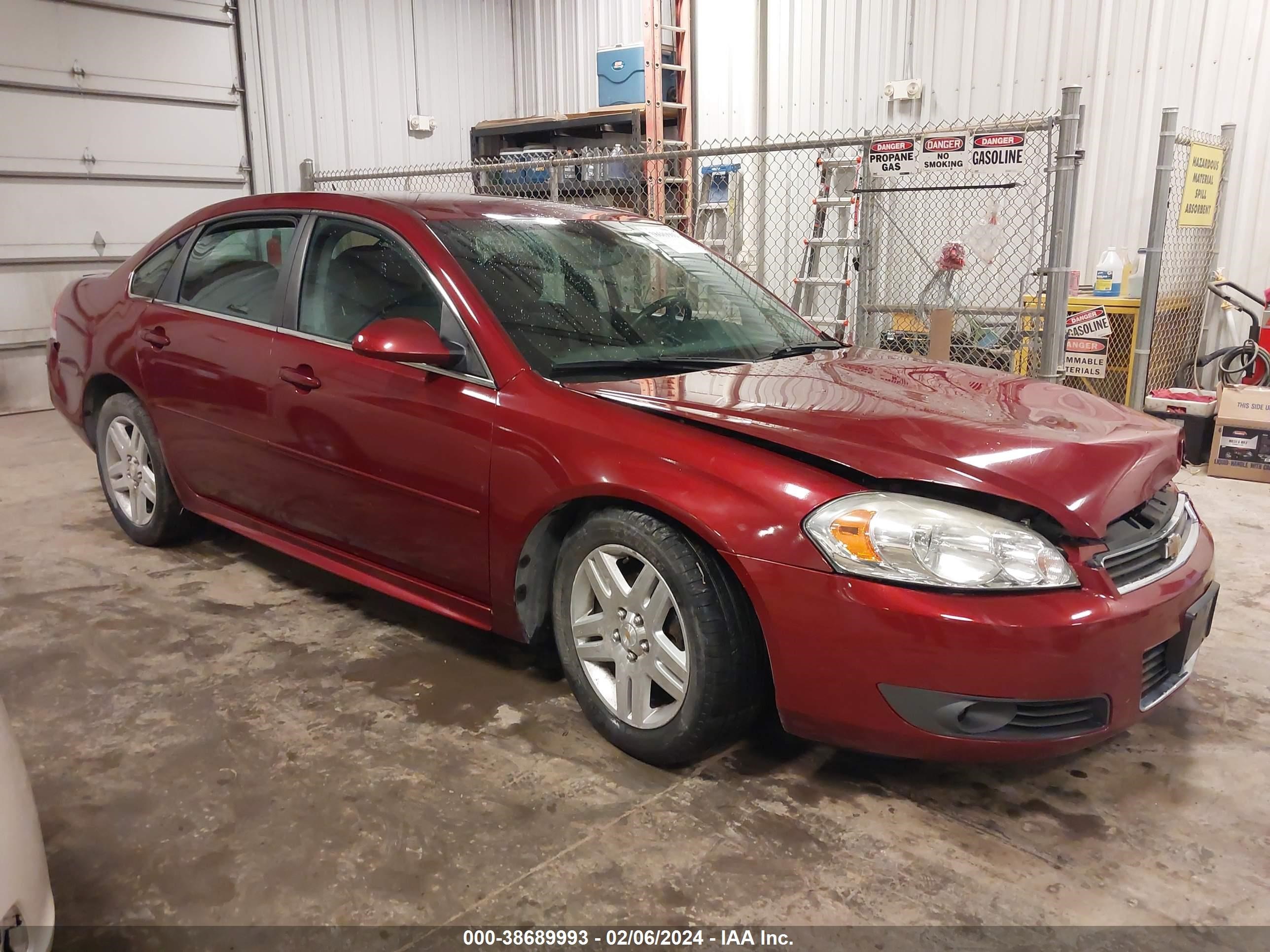 CHEVROLET IMPALA 2010 2g1wb5ek7a1212727