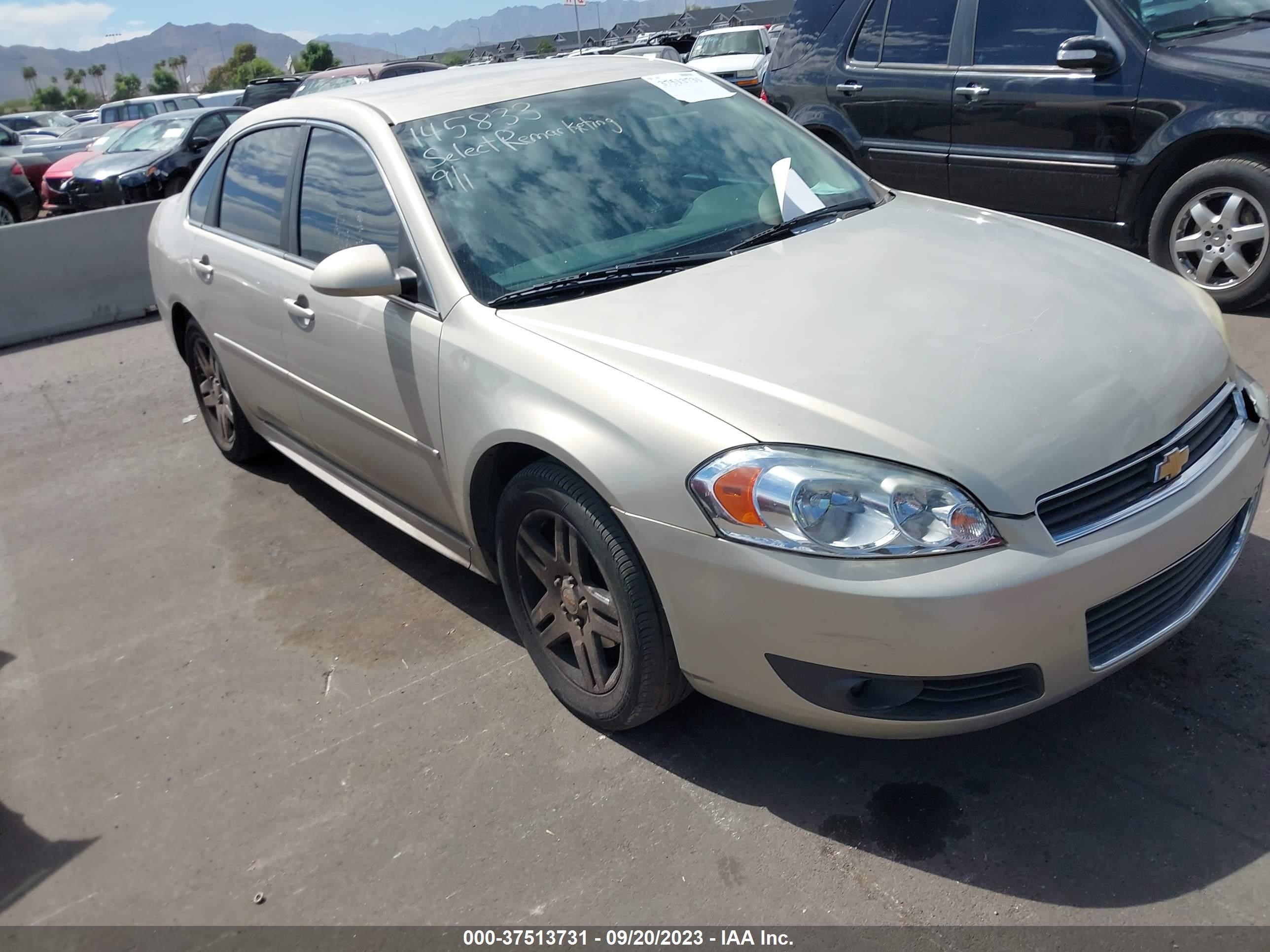 CHEVROLET IMPALA 2011 2g1wb5ek8b1145833