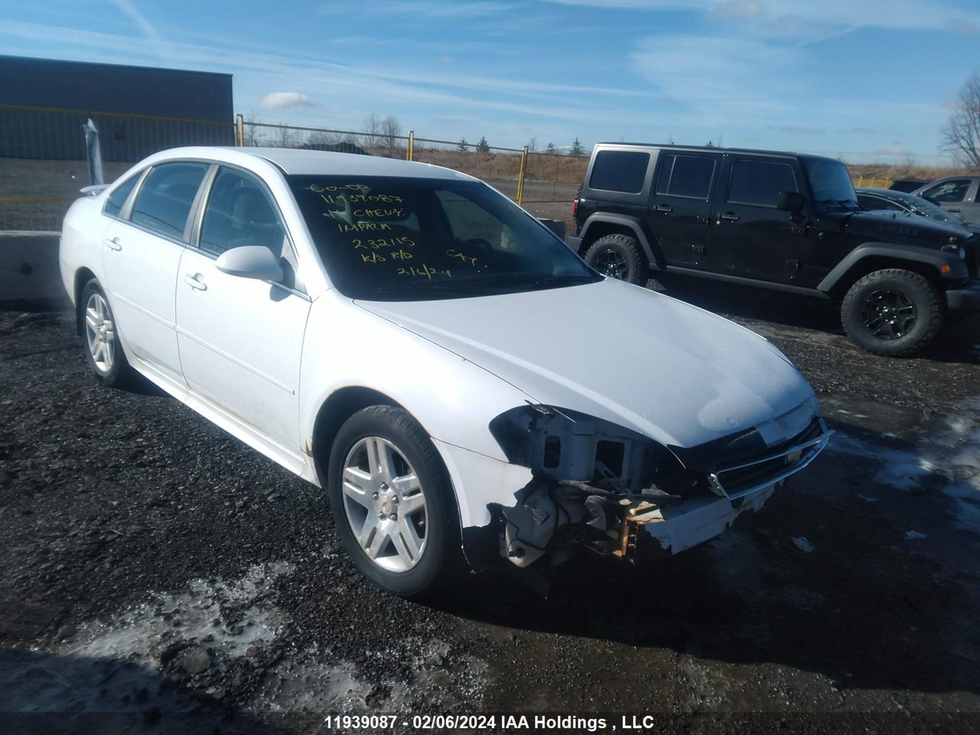 CHEVROLET IMPALA 2011 2g1wb5ek8b1232115