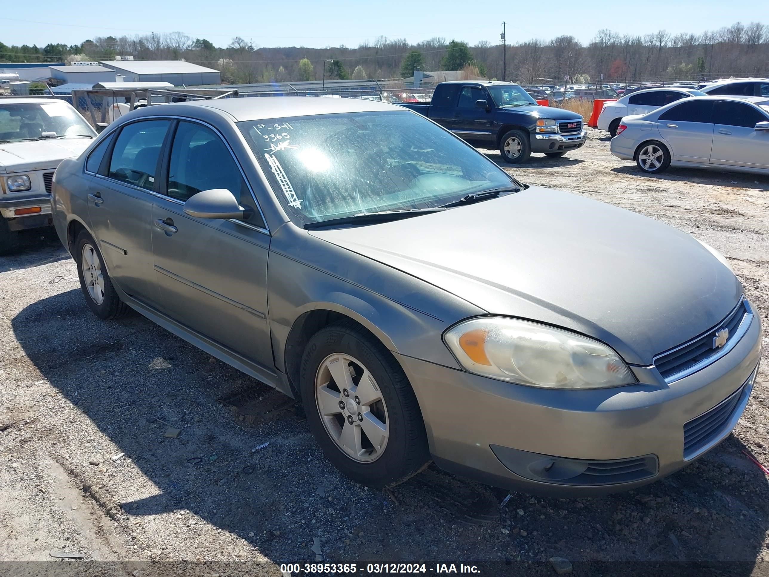 CHEVROLET IMPALA 2010 2g1wb5ek9a1196546