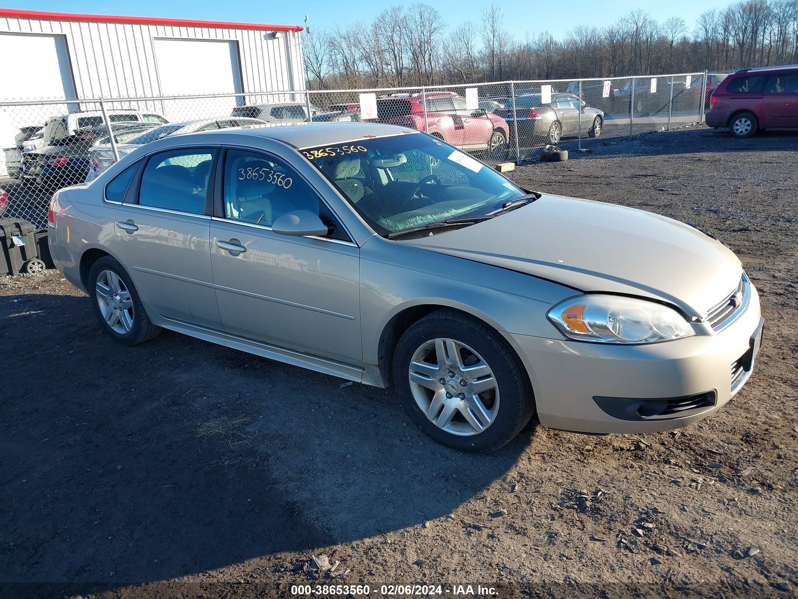 CHEVROLET IMPALA 2011 2g1wb5ek9b1168747