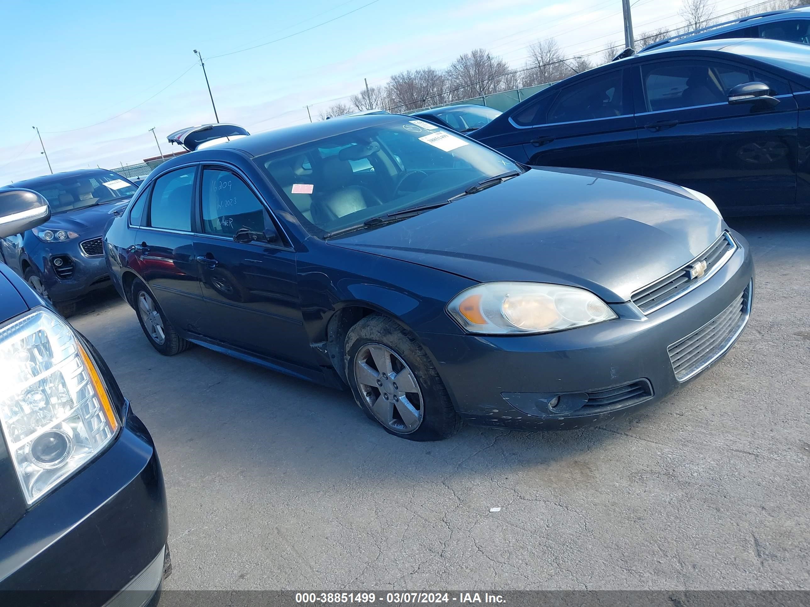 CHEVROLET IMPALA 2011 2g1wb5ekxb1184990