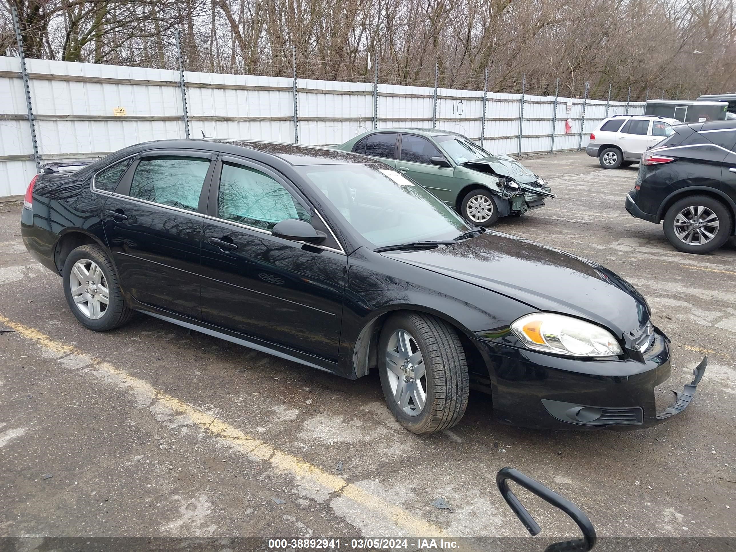 CHEVROLET IMPALA 2011 2g1wb5ekxb1207801