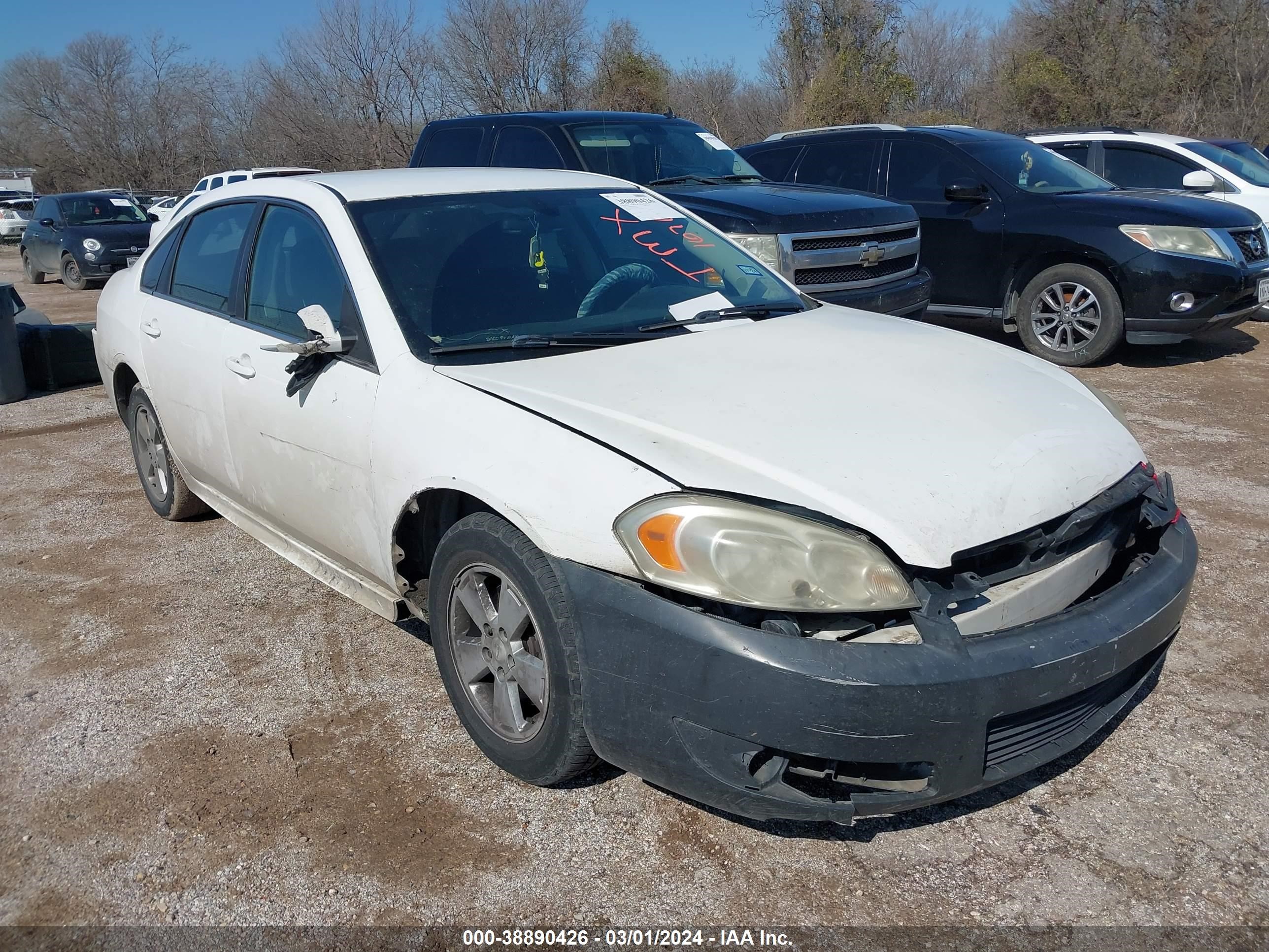 CHEVROLET IMPALA 2010 2g1wb5en0a1167656